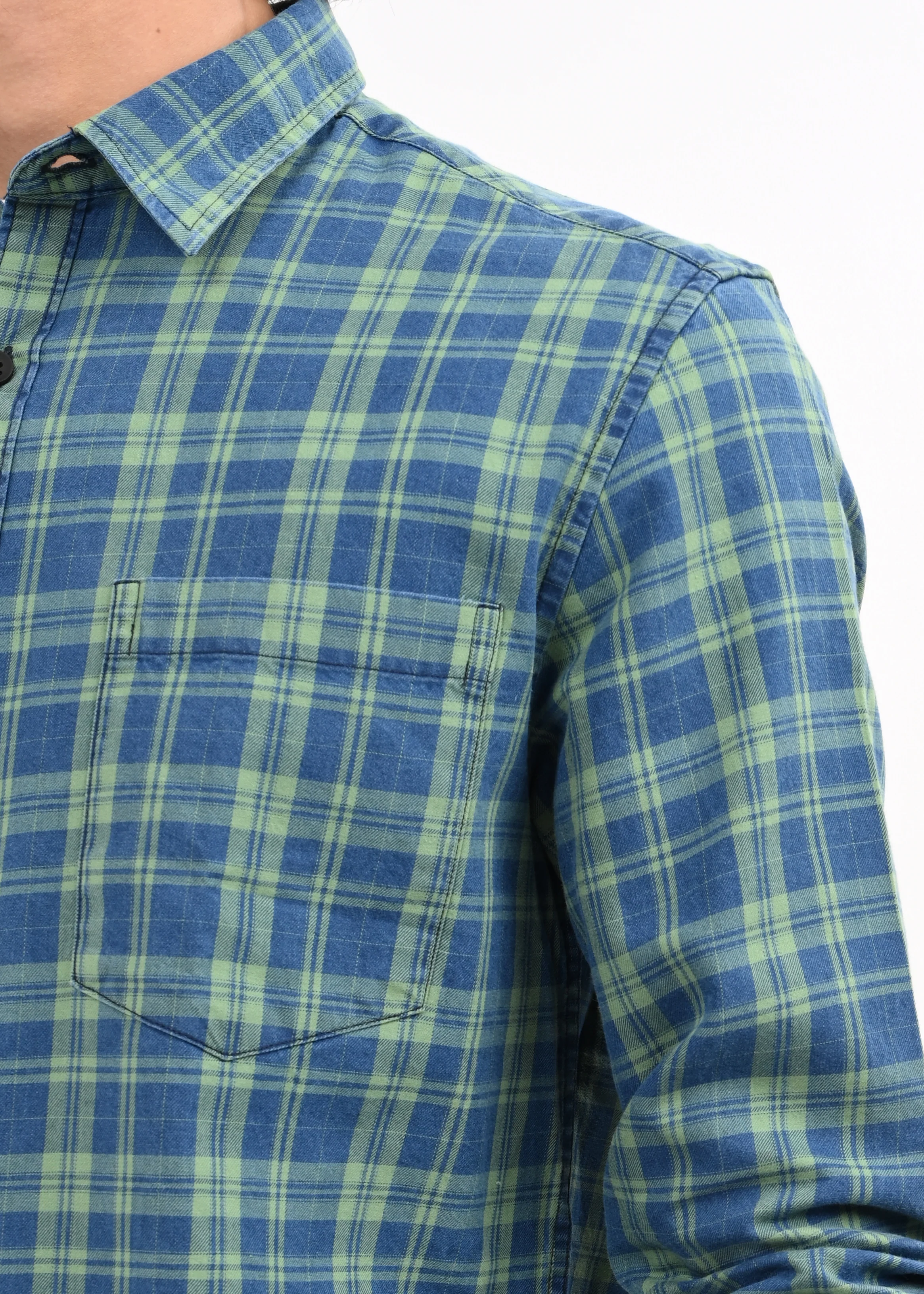 Men Green Shirt - Image 4