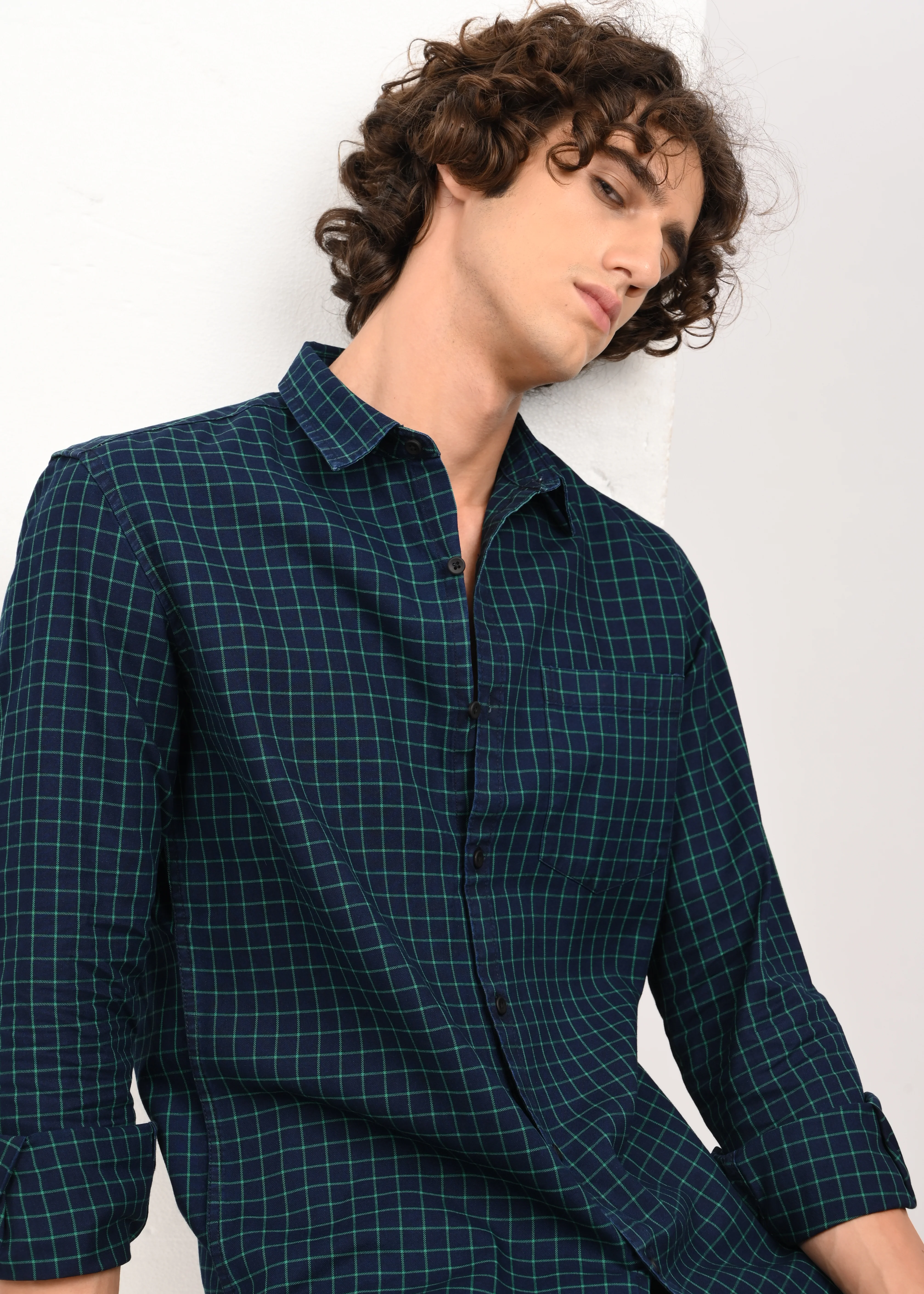 Men Green Shirt - Image 2