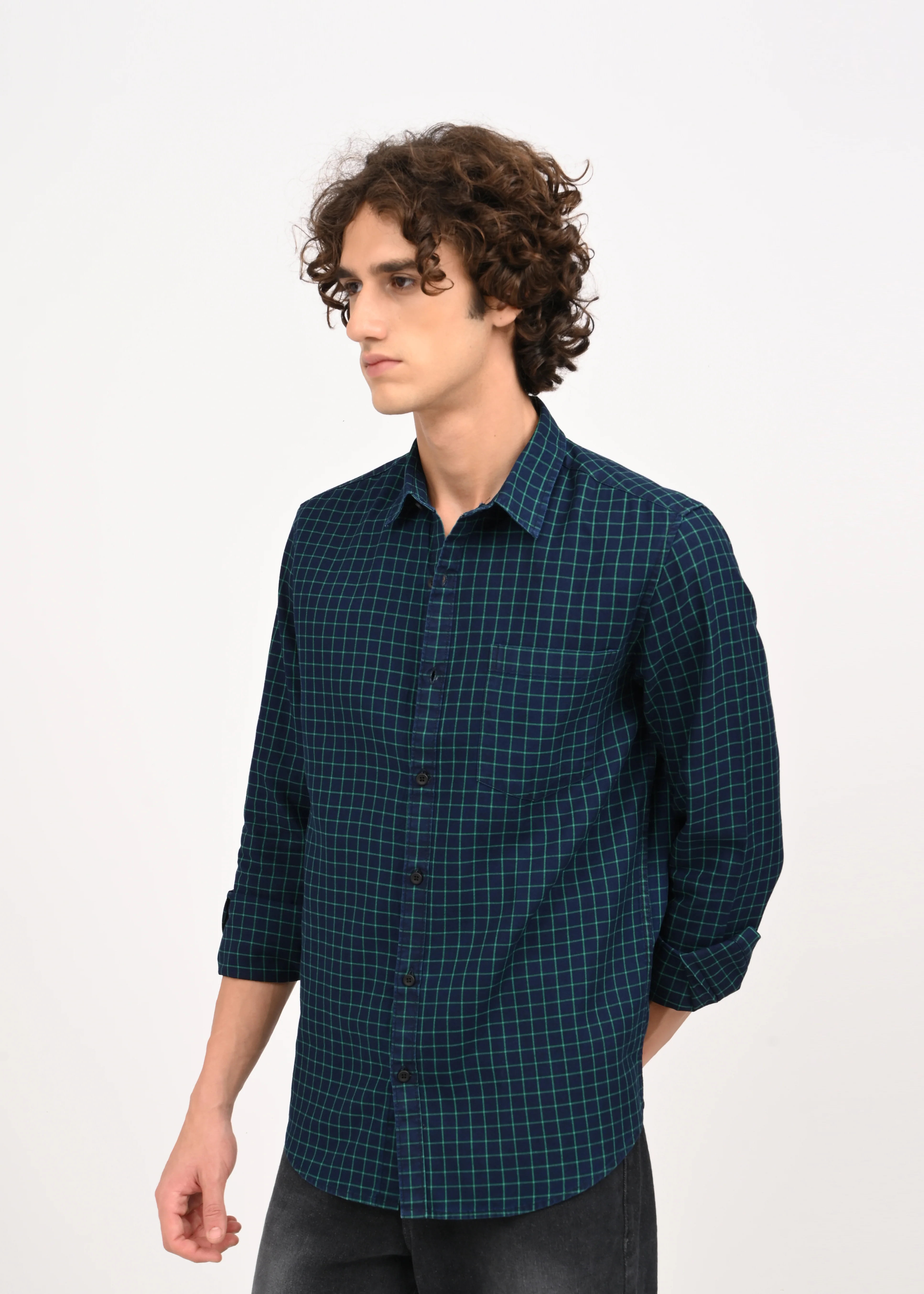 Men Green Shirt - Image 6