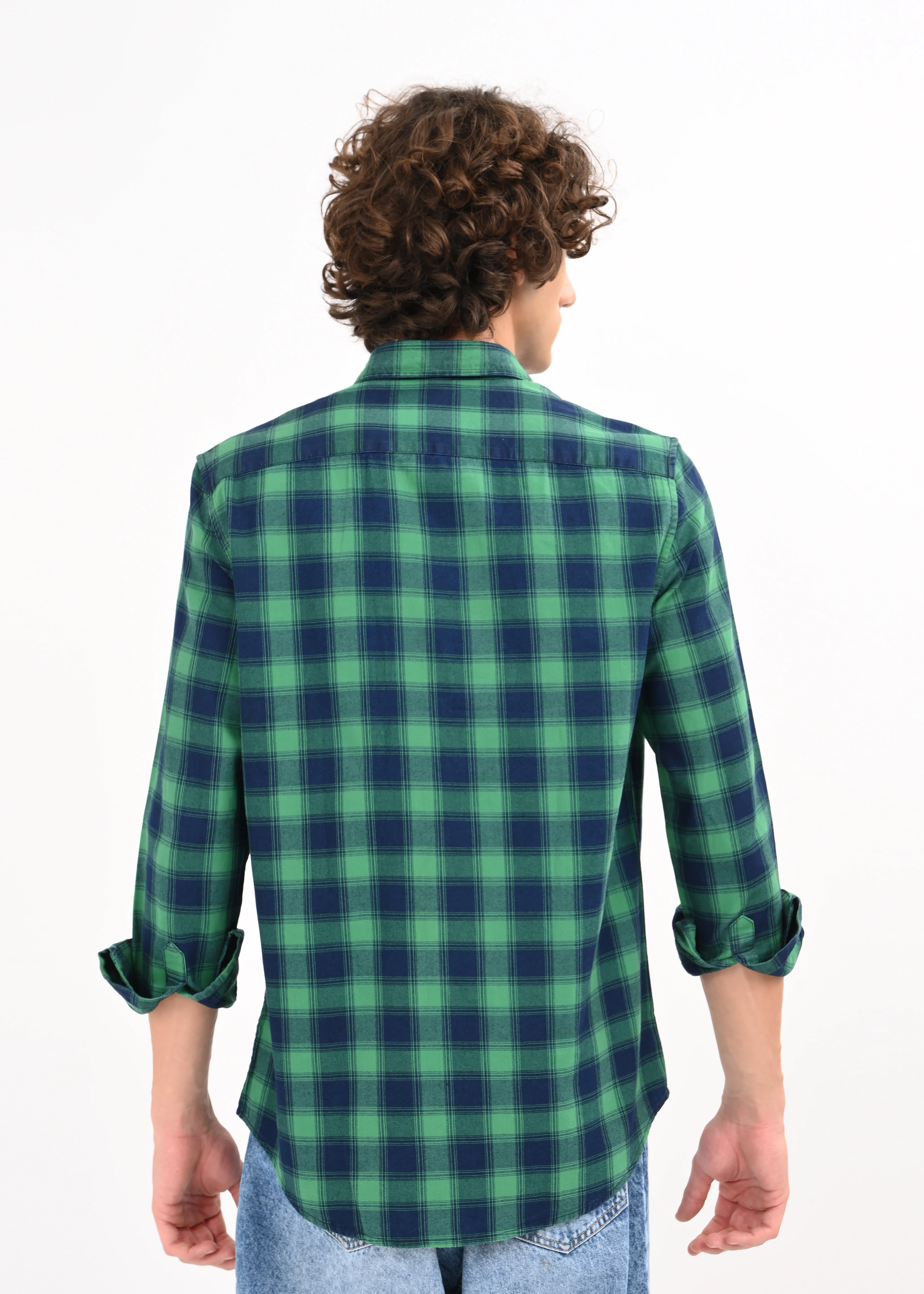 Men Green Shirt - Image 6