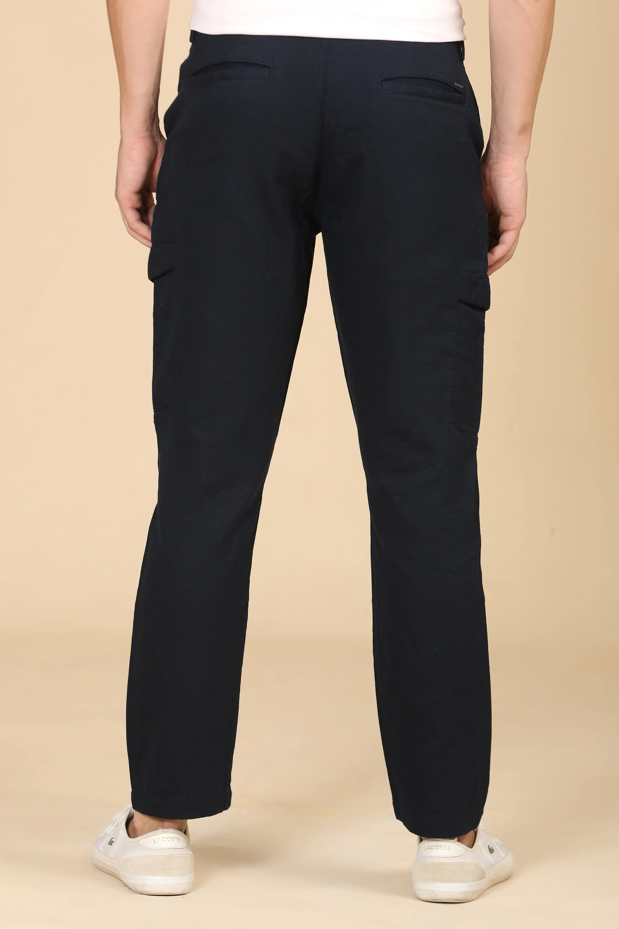 Men Infix Basic Streetwear Trouser Navy - Image 5