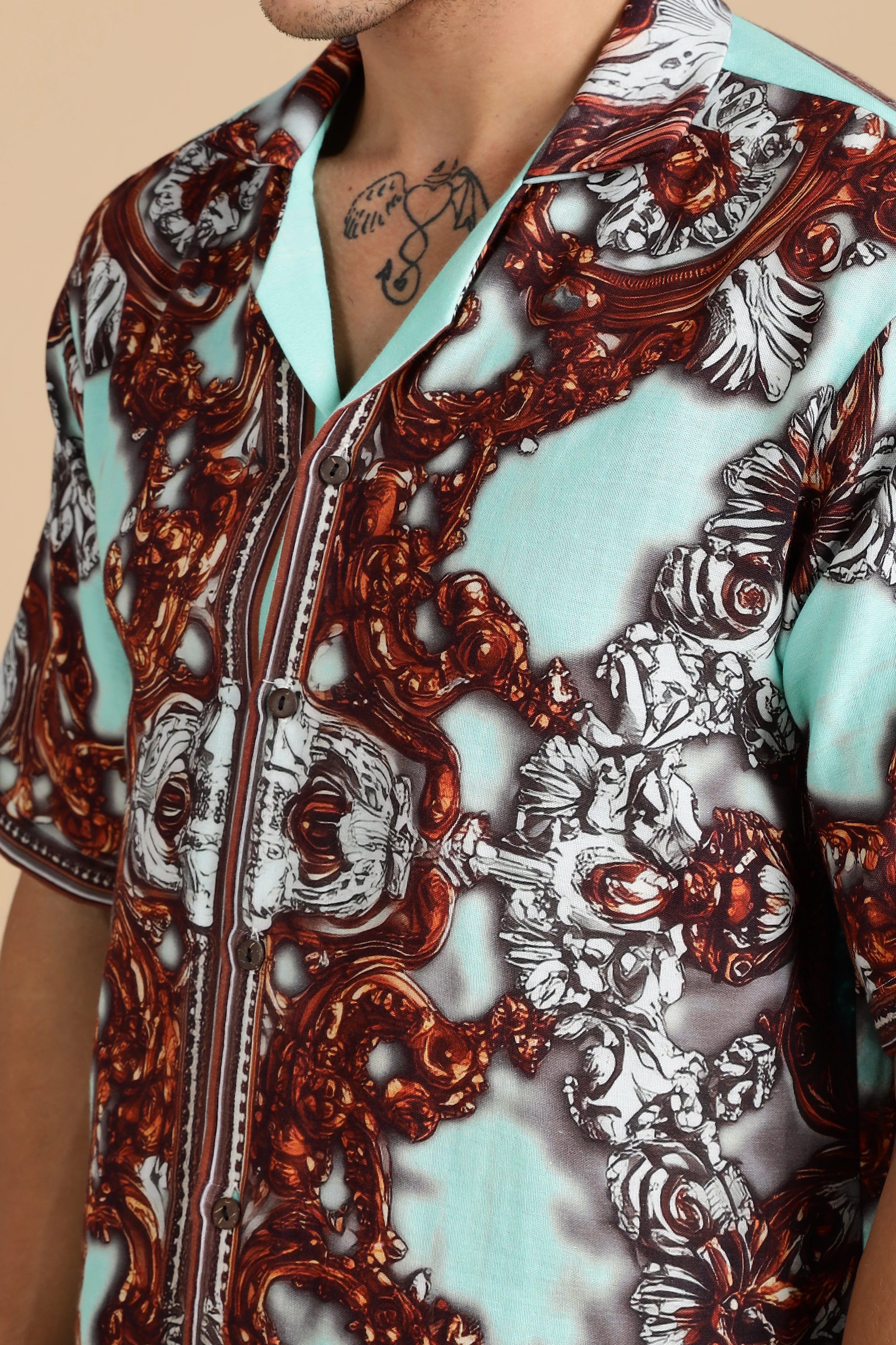 Men Jade 100% Gauge Cotton Shirt - Image 10