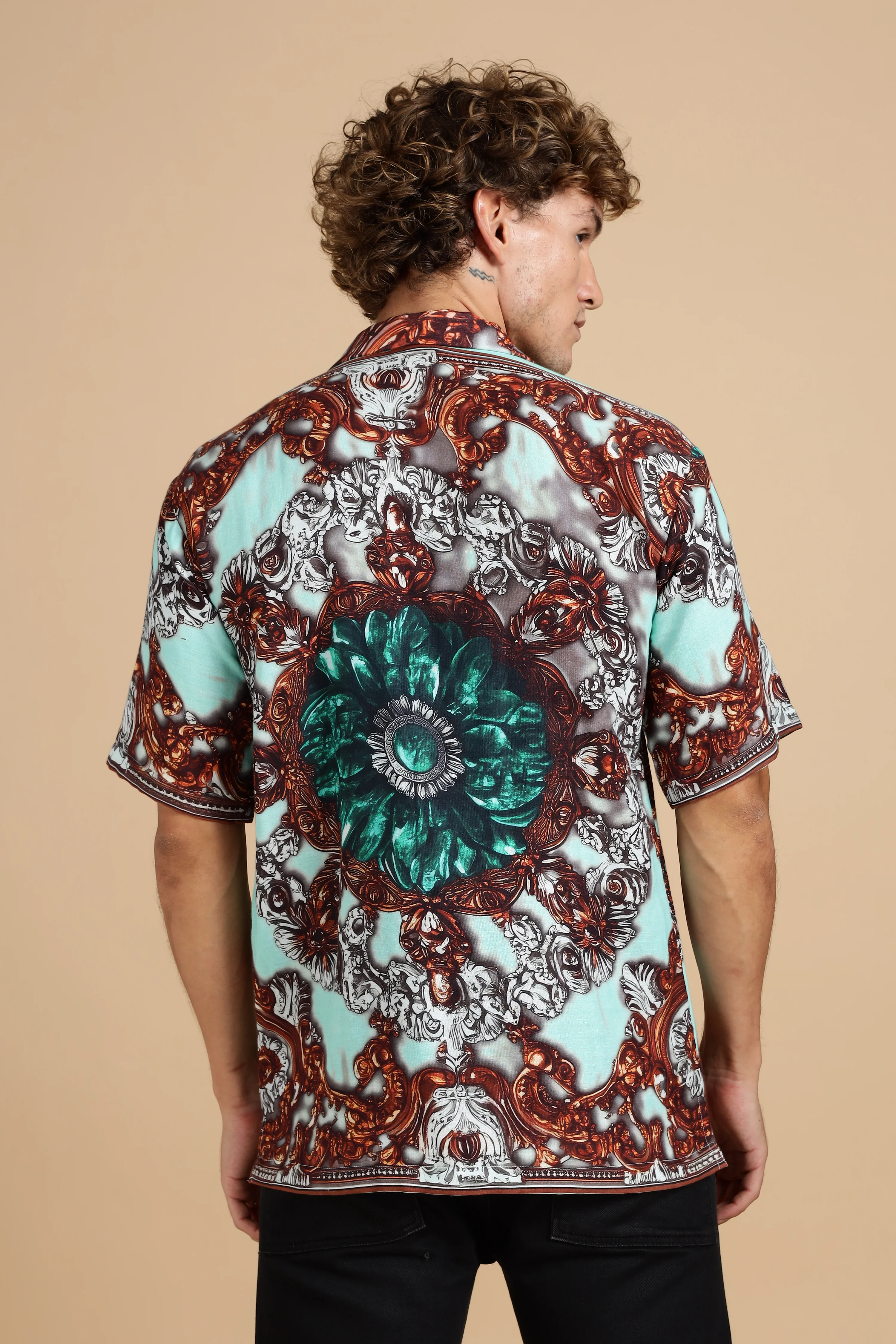 Men Jade 100% Gauge Cotton Shirt - Image 2
