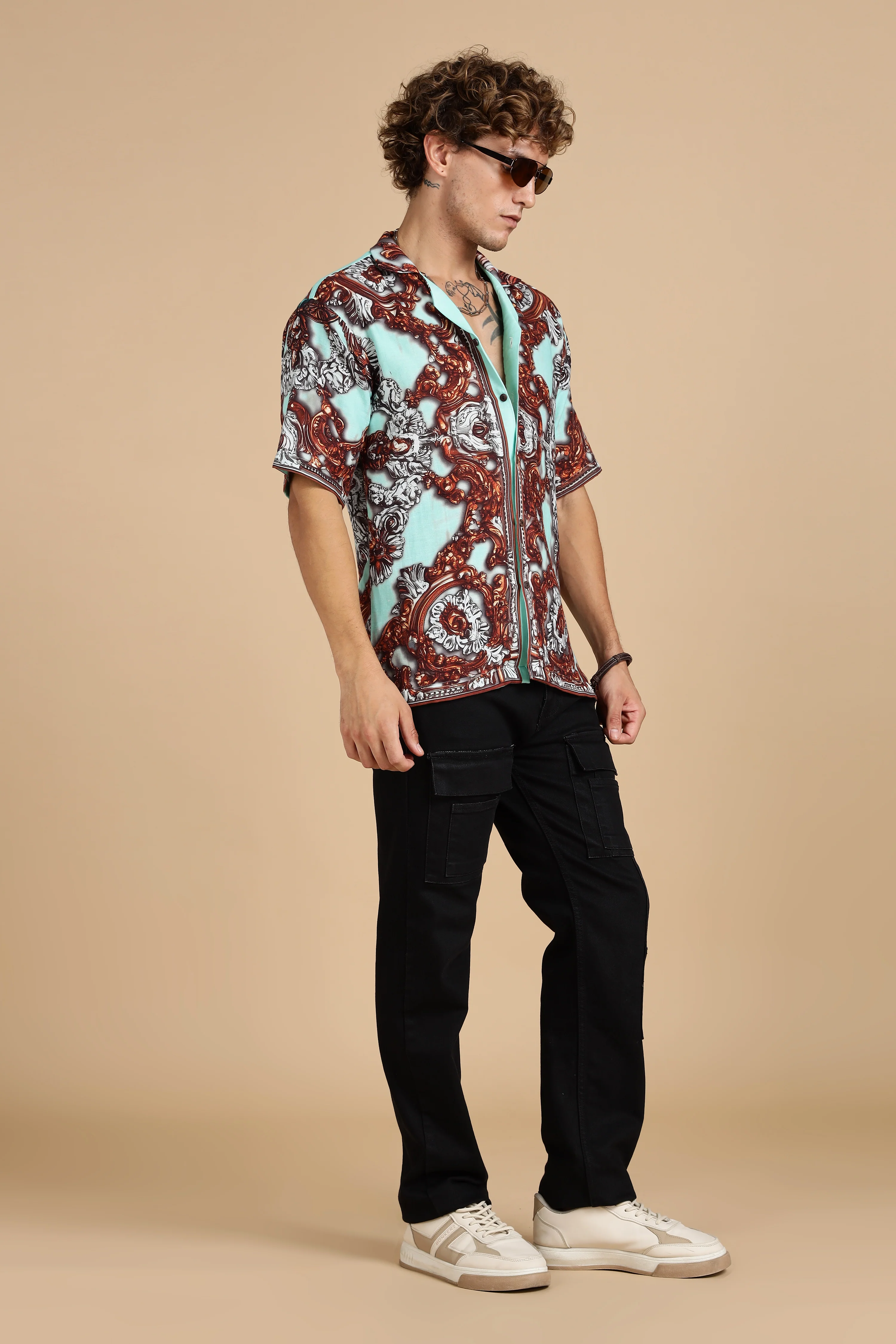Men Jade 100% Gauge Cotton Shirt - Image 6
