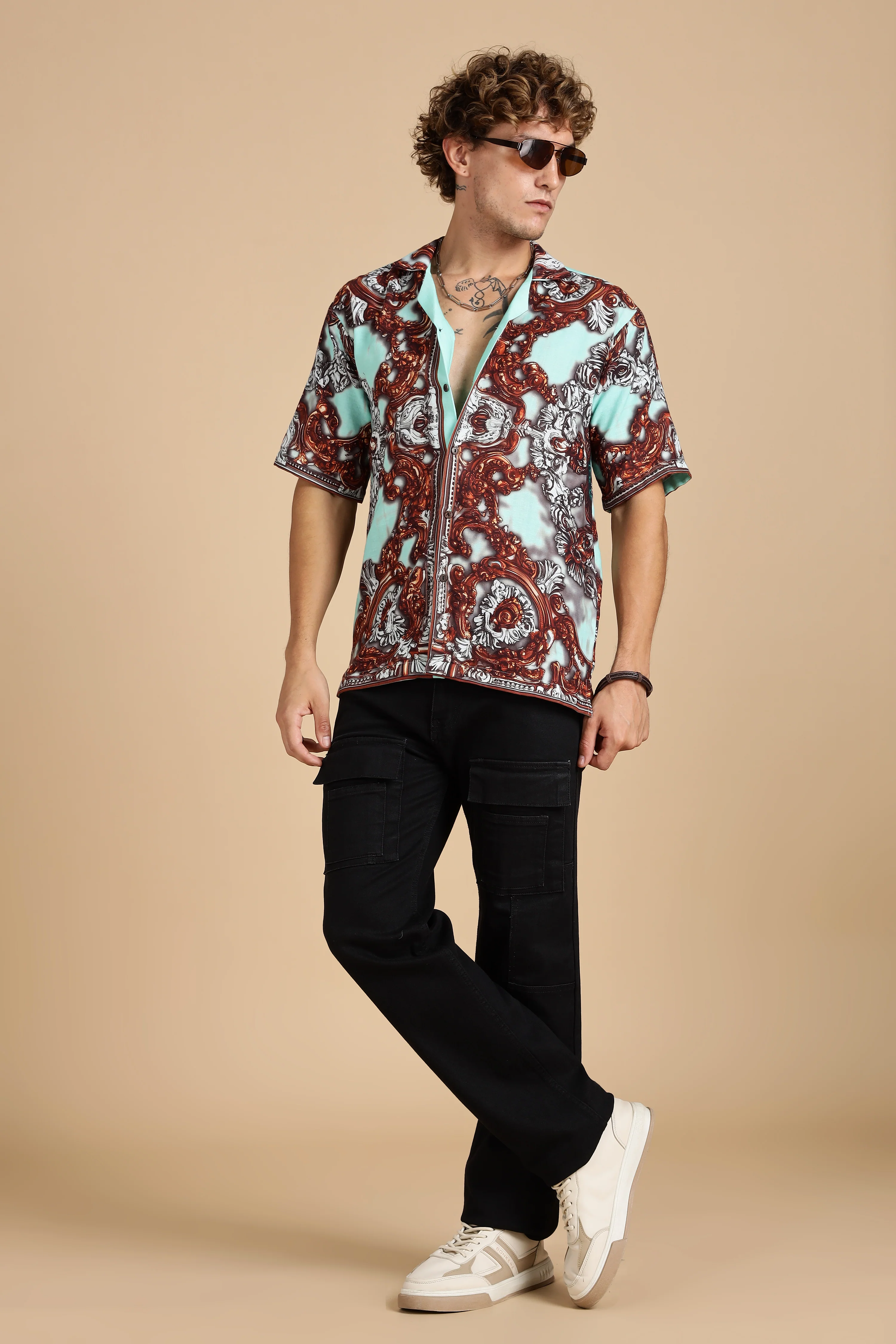 Men Jade 100% Gauge Cotton Shirt - Image 8