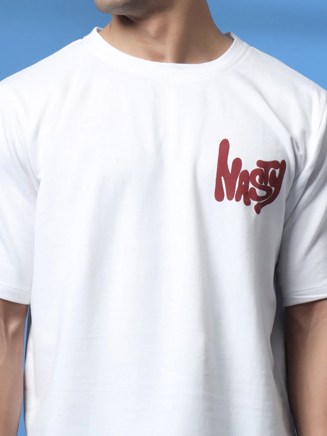Men Jade Terry Oversized Printed Tshirt - Image 5