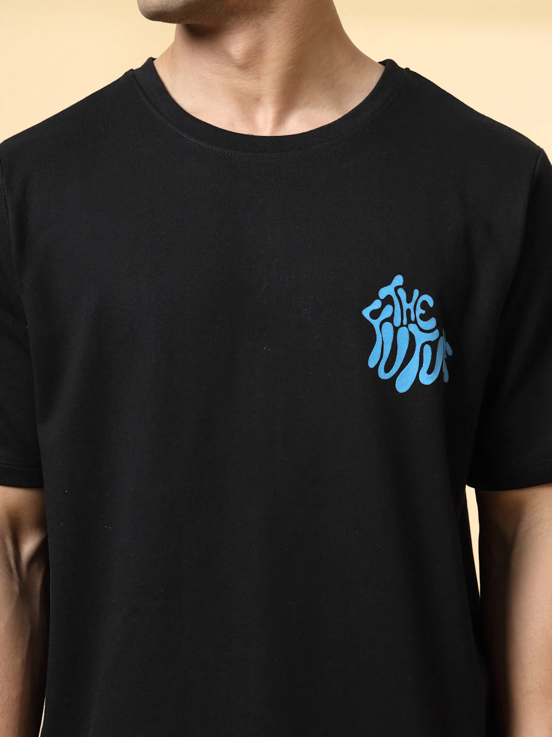 Men Jade Typography Oversized T-Shirt - Image 5