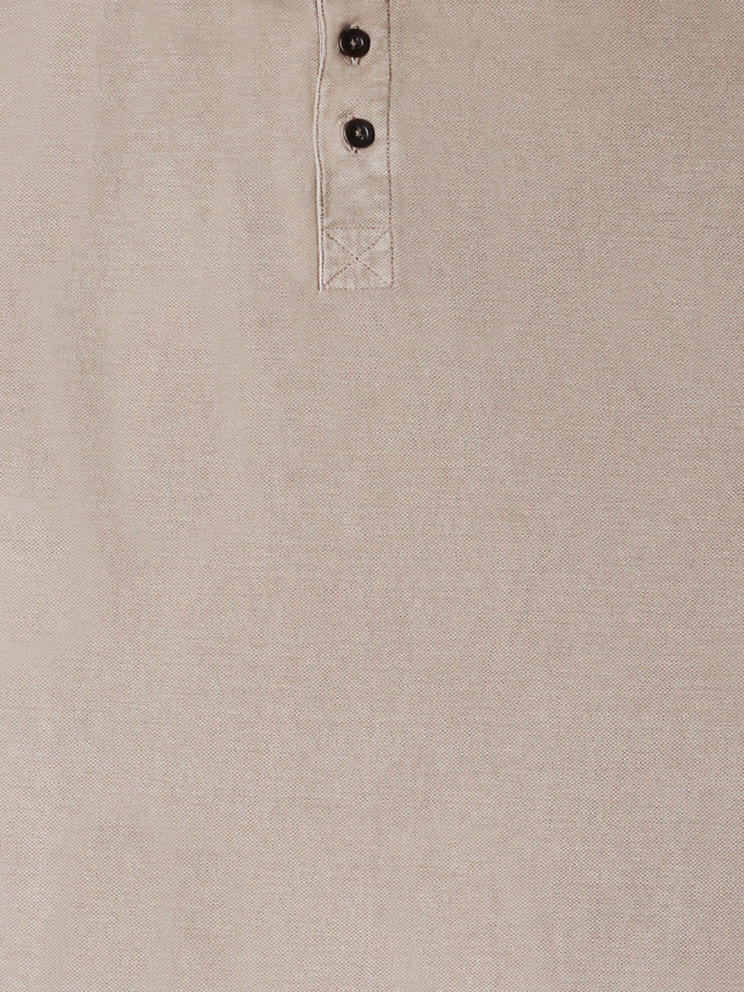 Men Khaki Drop Shoulder Oversize Polo T-Shirt - Image 8