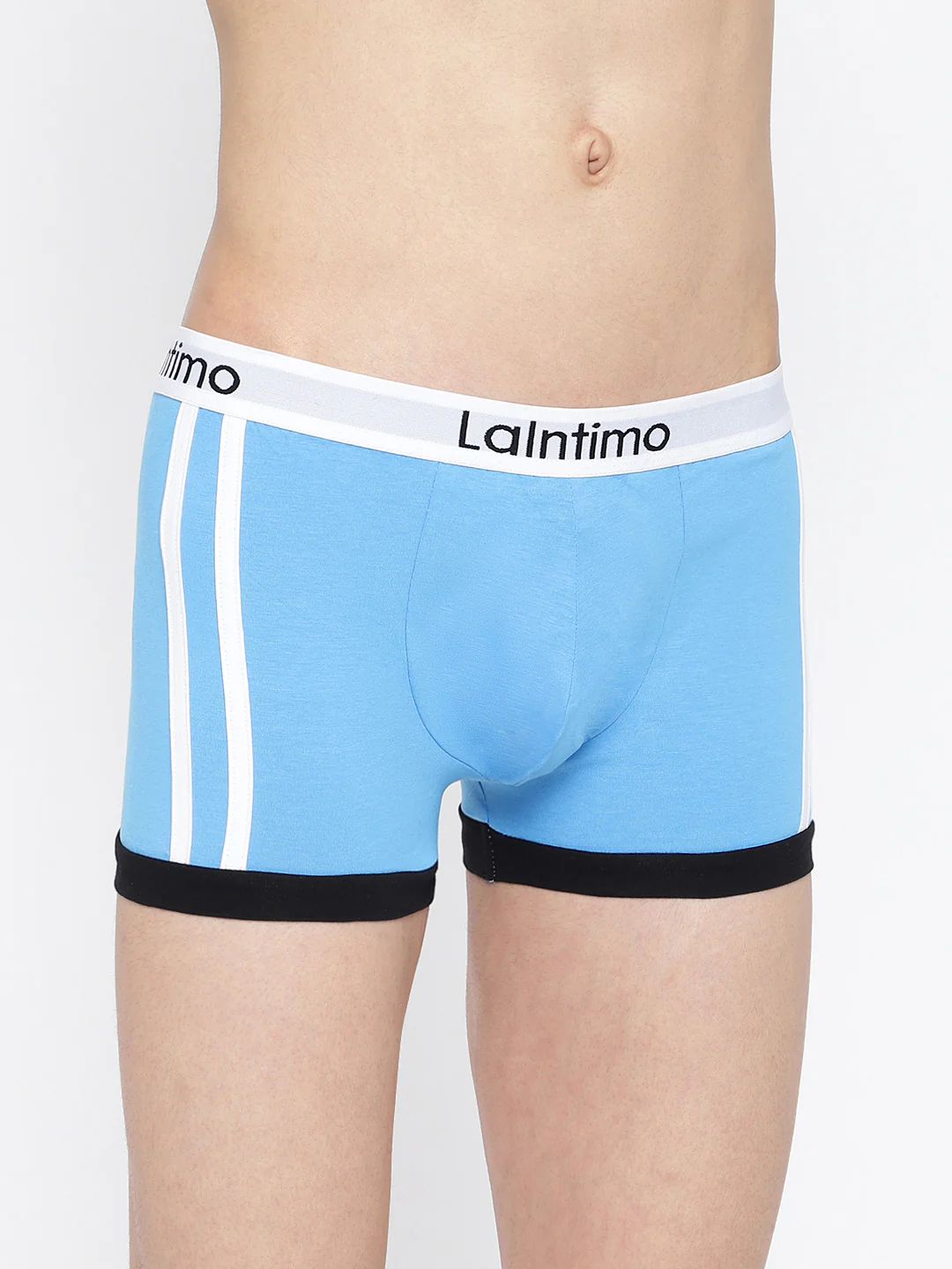 Men Body Boost Striped Trunk - Image 6