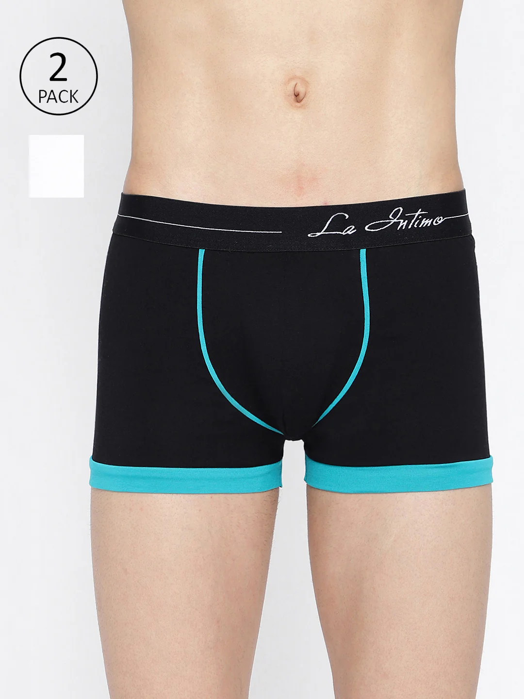 Men Bold Micro Sport Trunk (Pack of 2)
