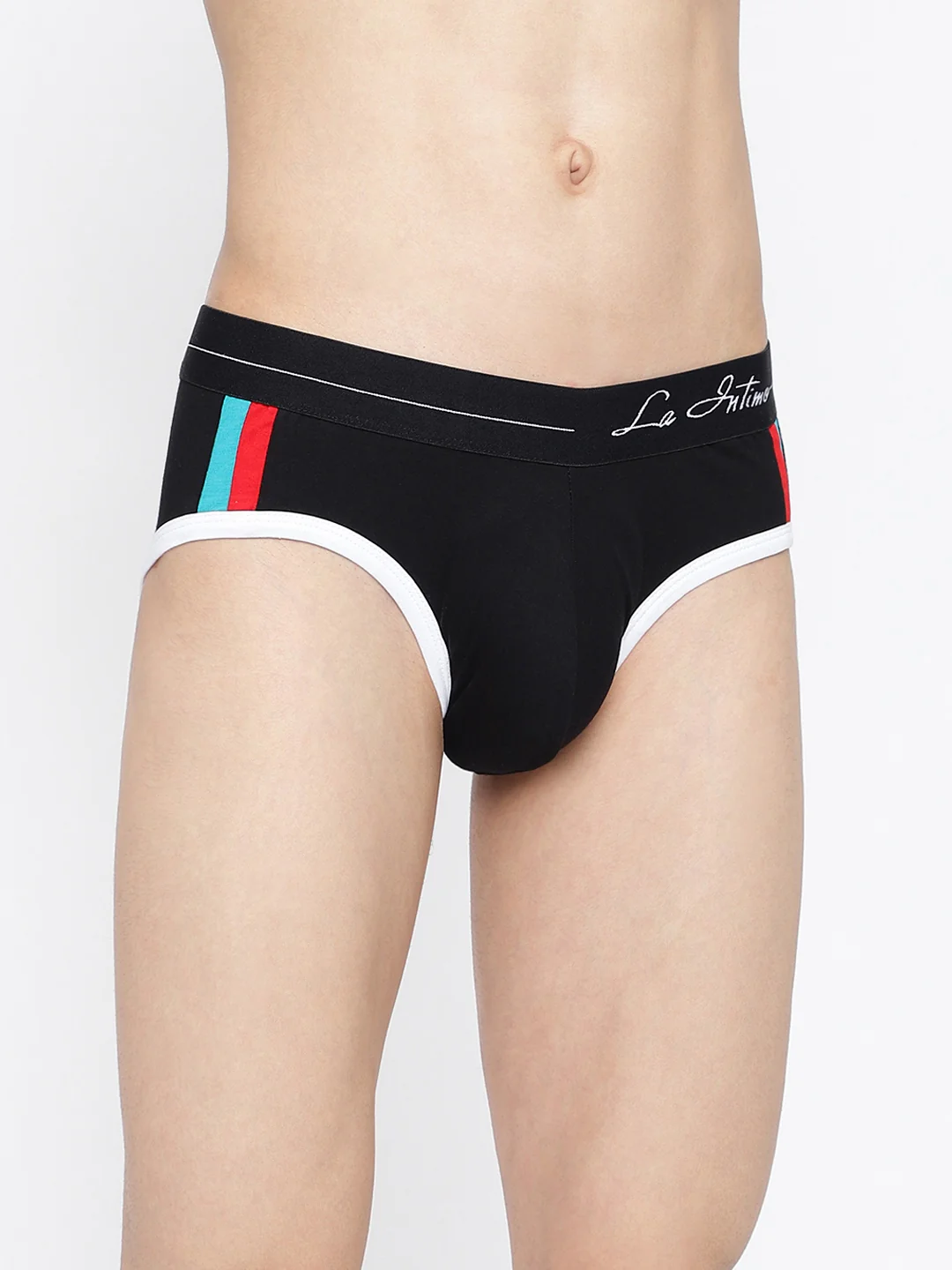 Men Double Striped Classic Brief - Image 6