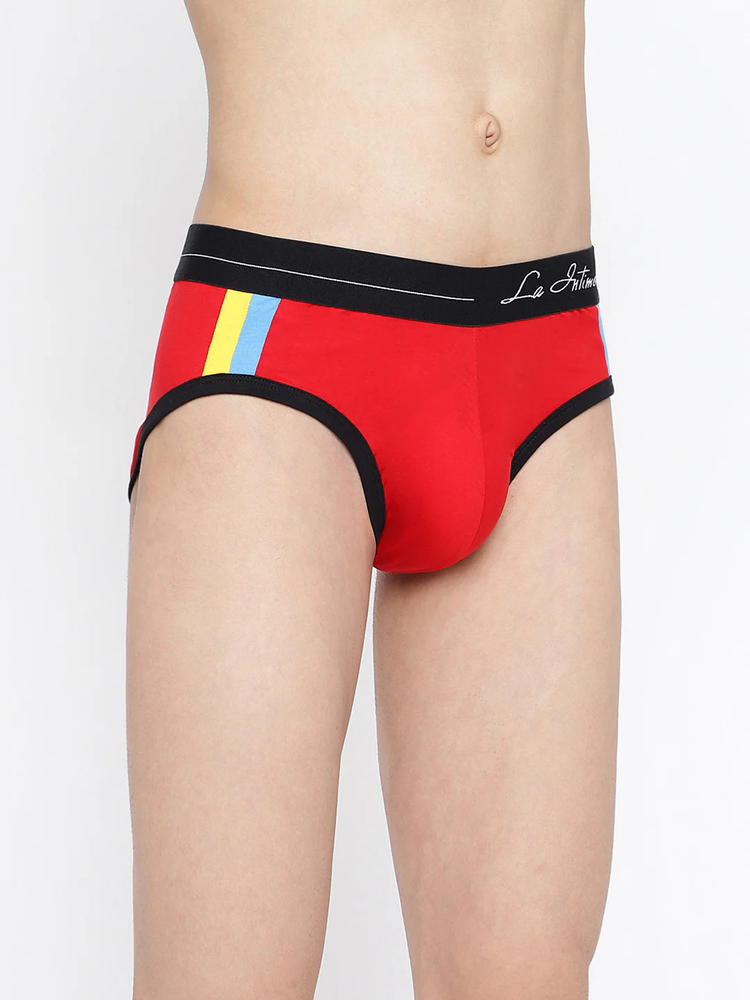 Men Double Striped Classic Brief - Image 6