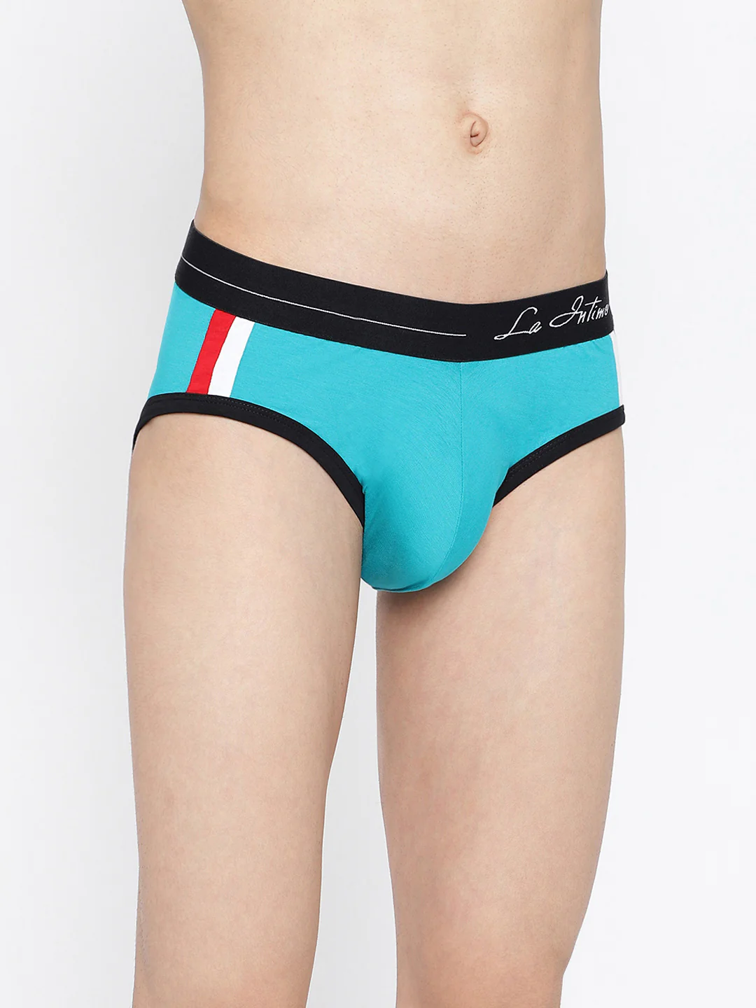 Men Double Striped Classic Brief - Image 6
