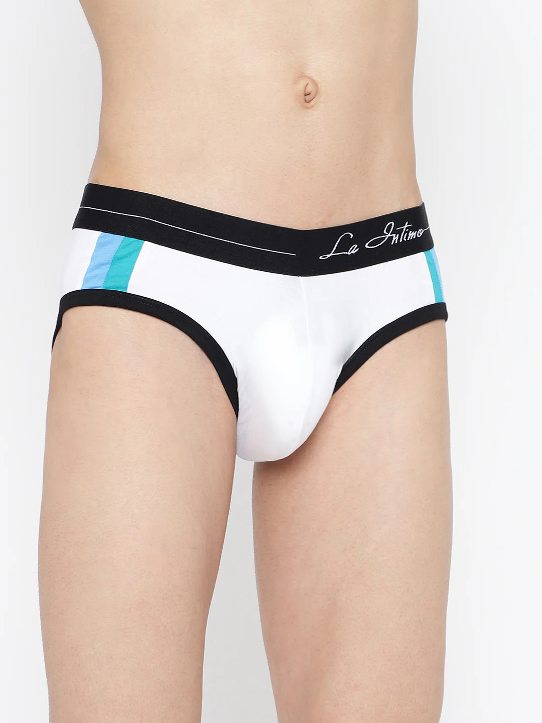 Men Double Striped Classic Brief - Image 6