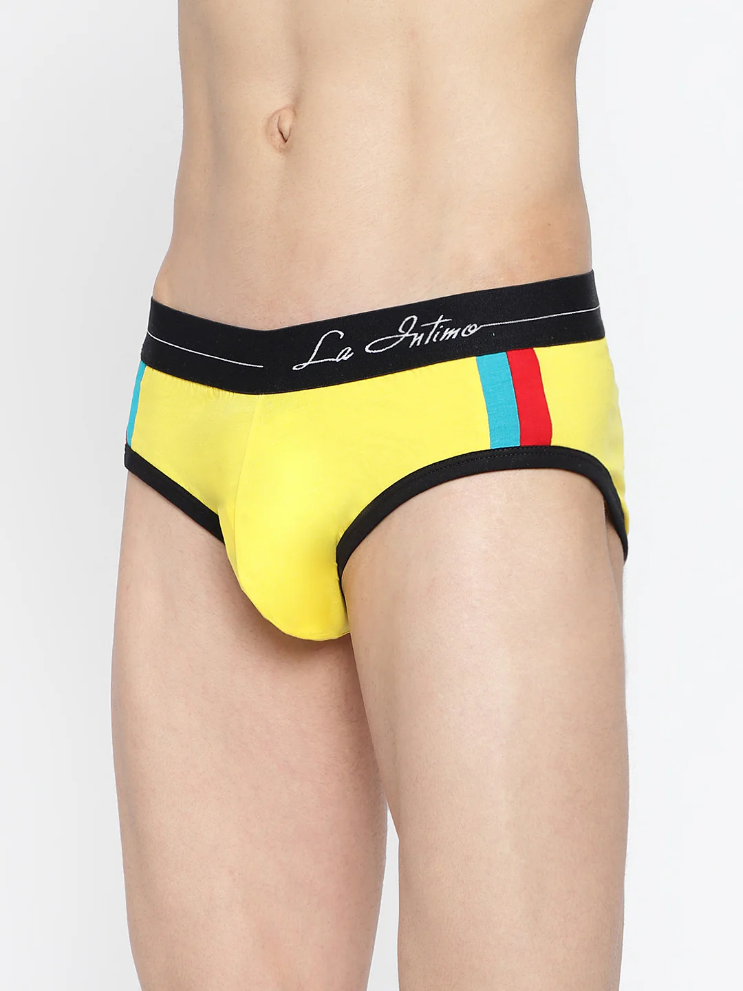 Men Double Striped Classic Brief - Image 3
