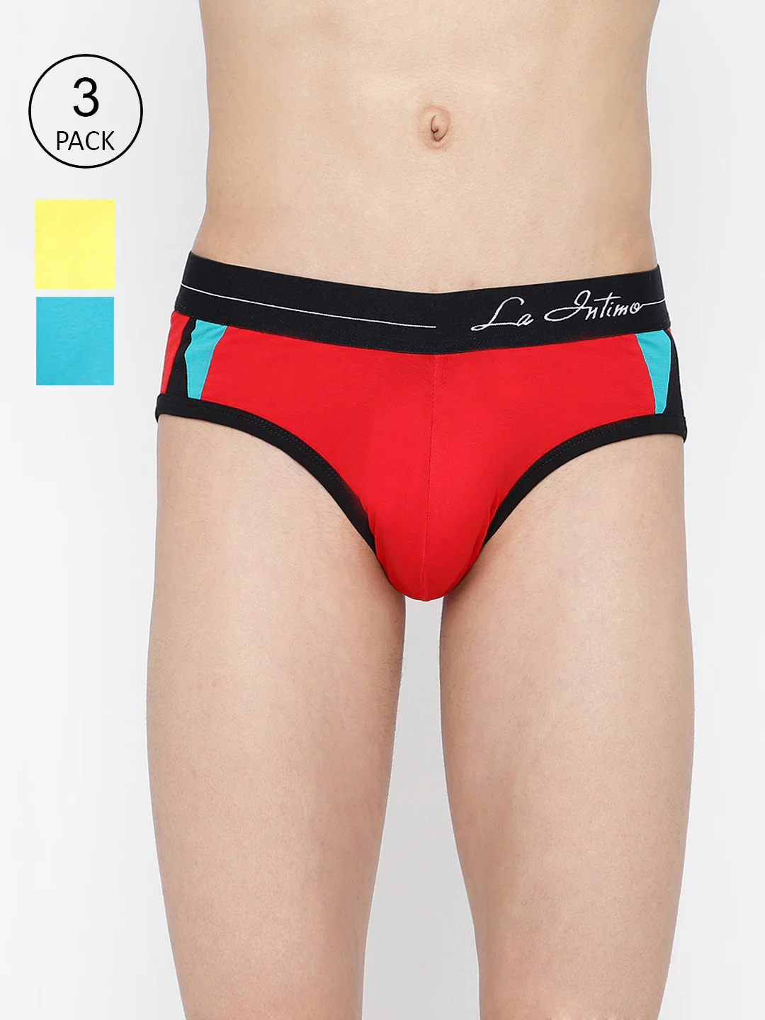 Men Modern Pattern Brief (Pack of 3)