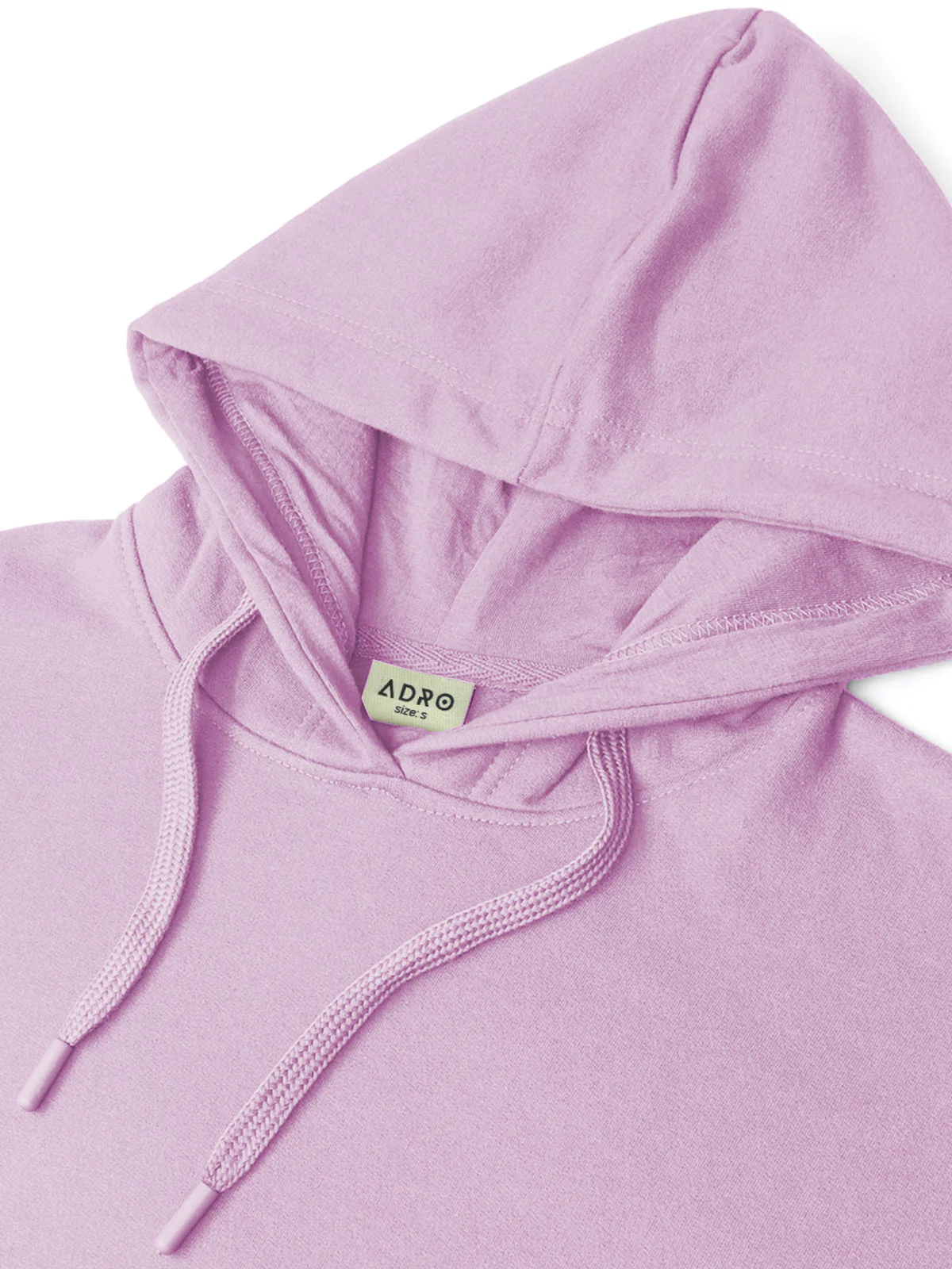 Men Lavender Cotton Fleece Printed Hoodie - Image 5