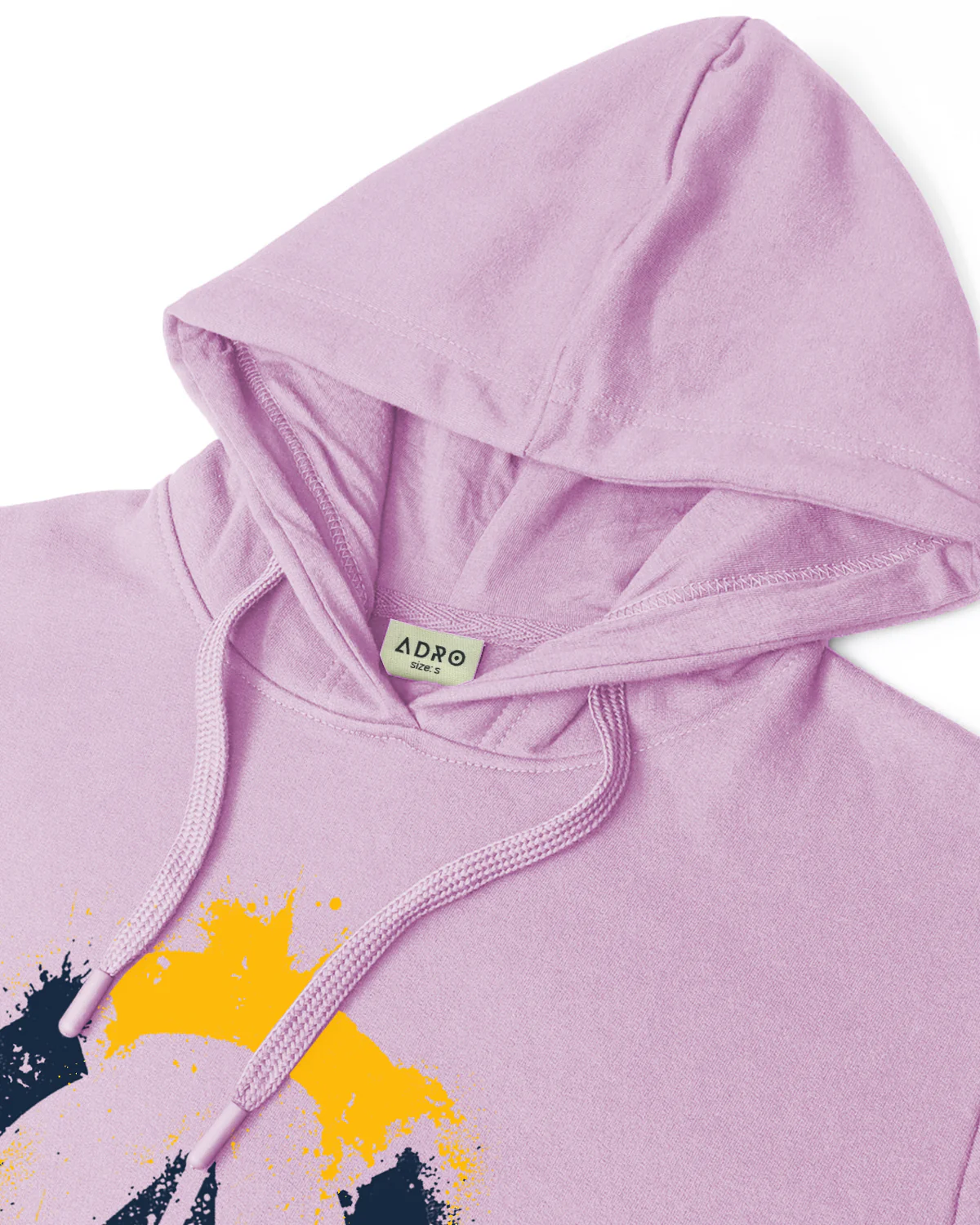 Men Lavender Long Lasting Printed Hoodie - Image 3