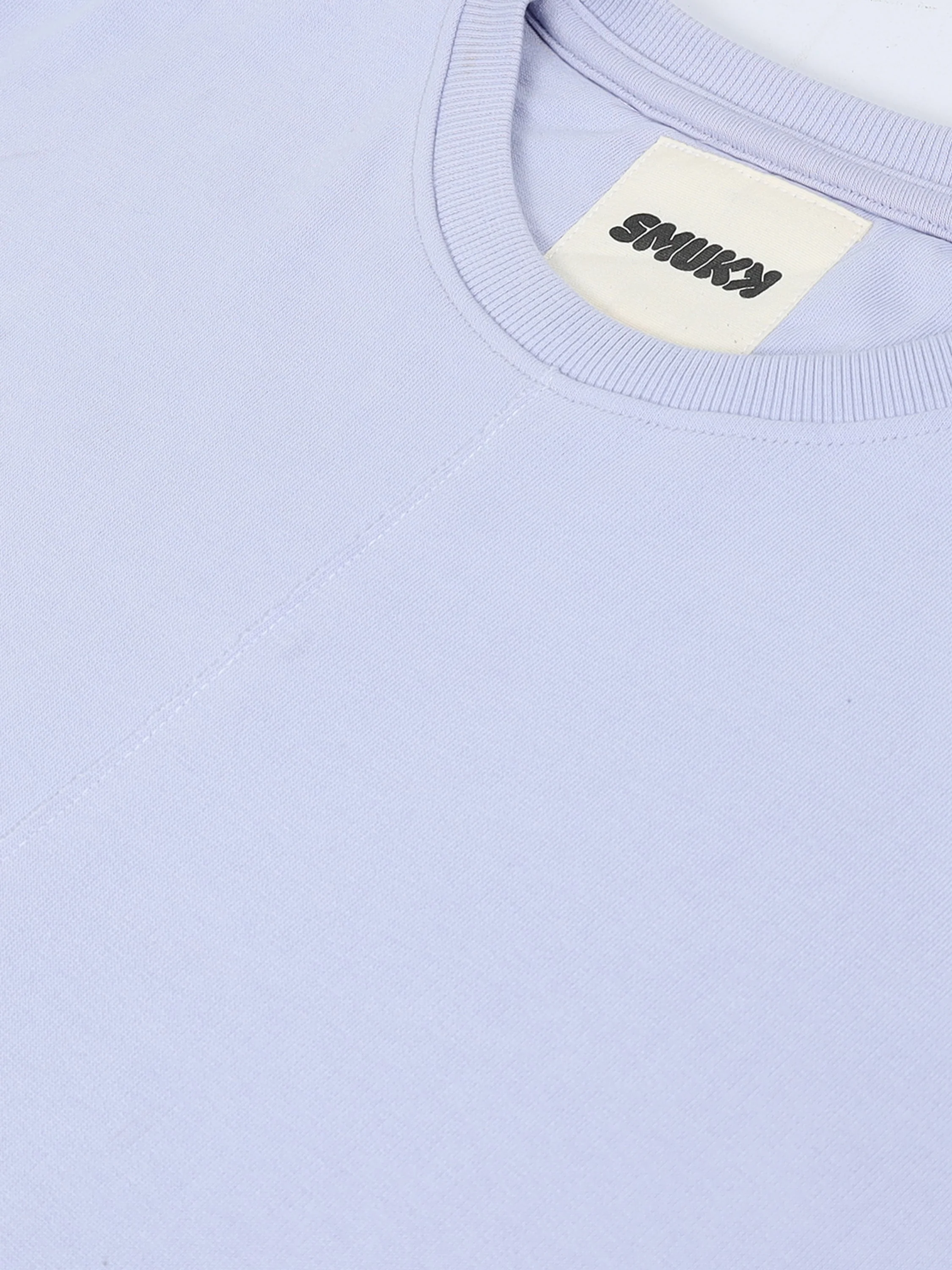 Men Lavender Oversized Sweatshirt - Image 7