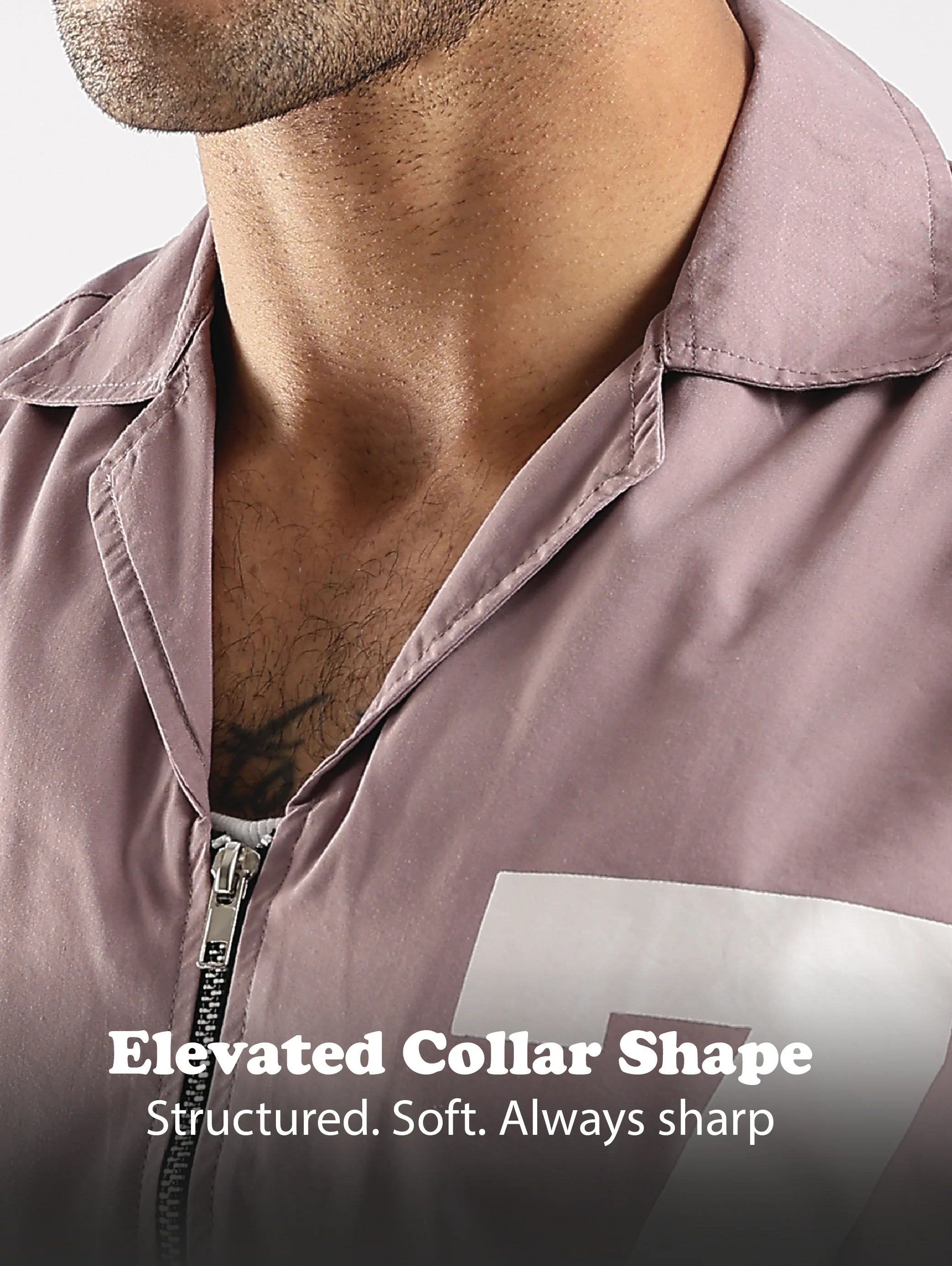 Men Lavender Slim Fit Shirt - Image 12