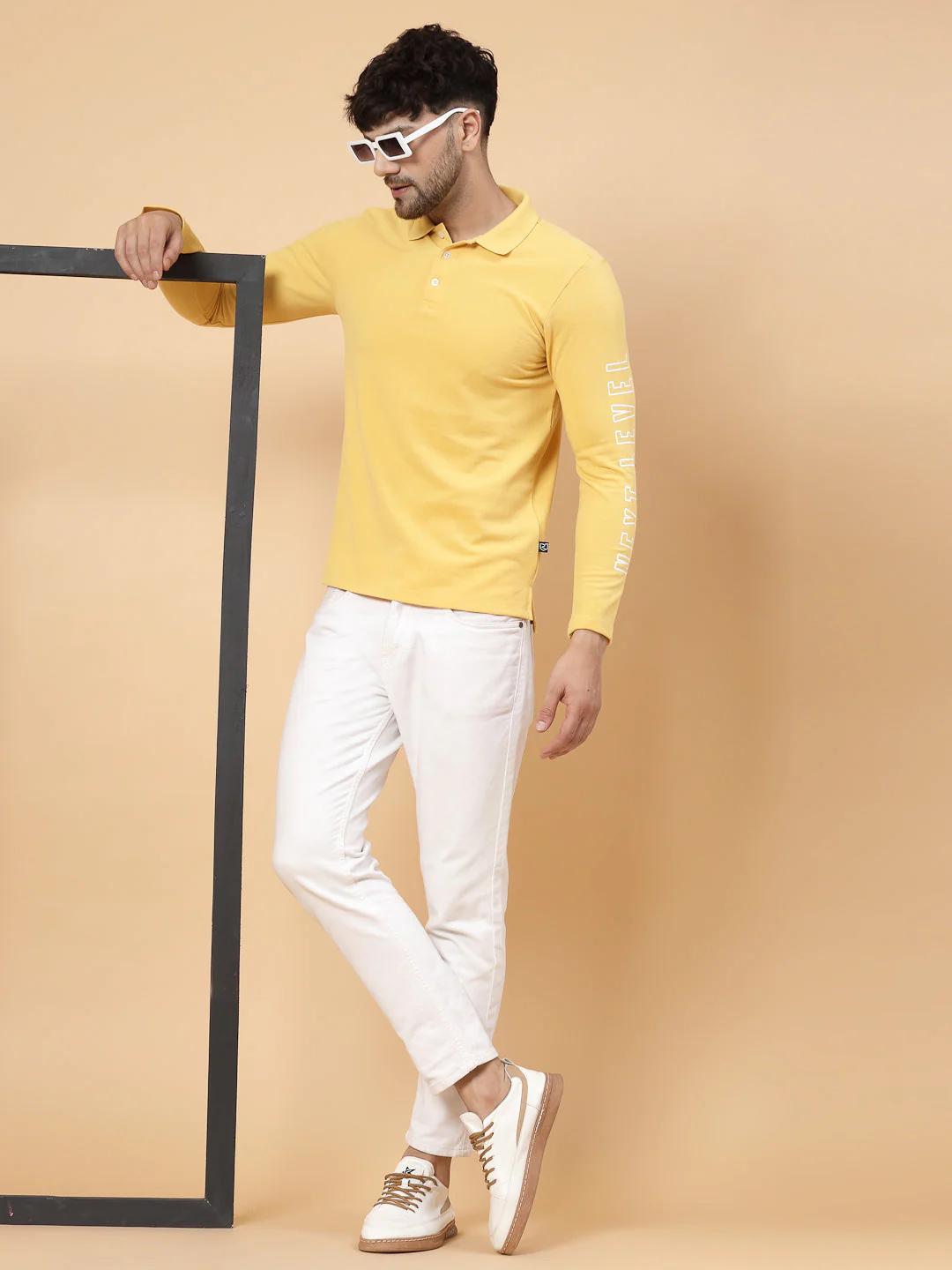Men Level Up Polo T-Shirt - Image 4