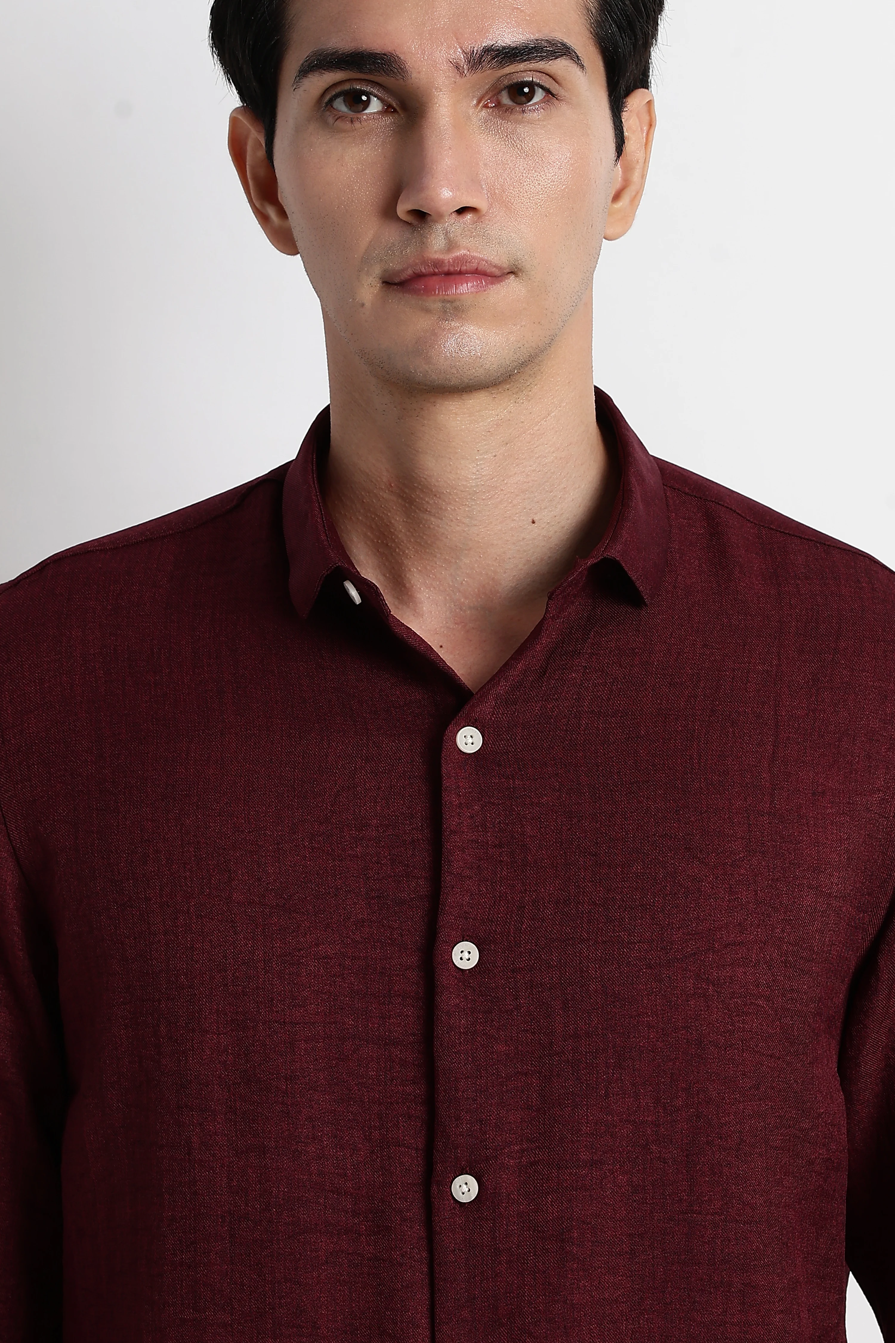 Men Linen-Blend Shirt - Image 10