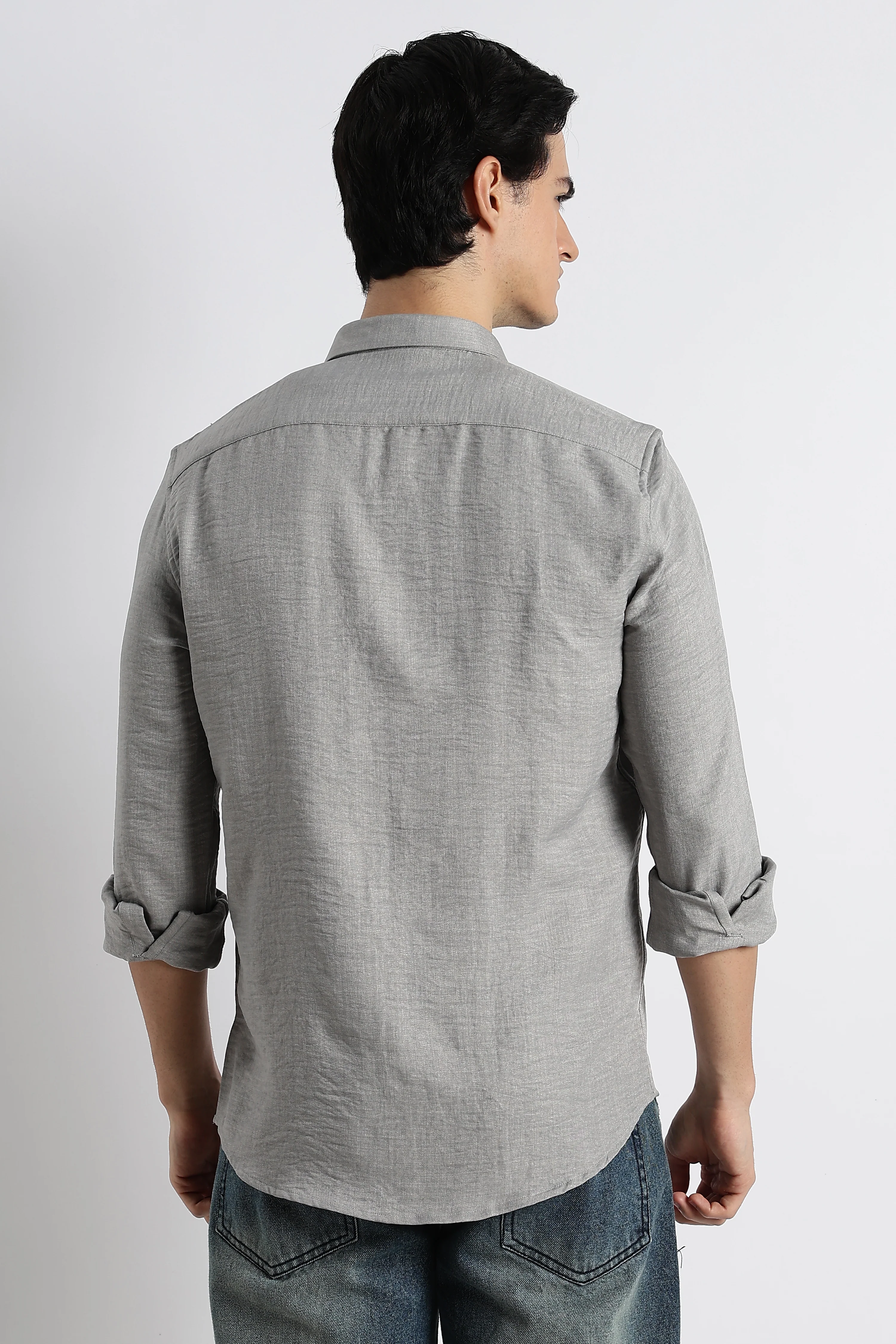Men Linen-Blend Shirt - Image 11