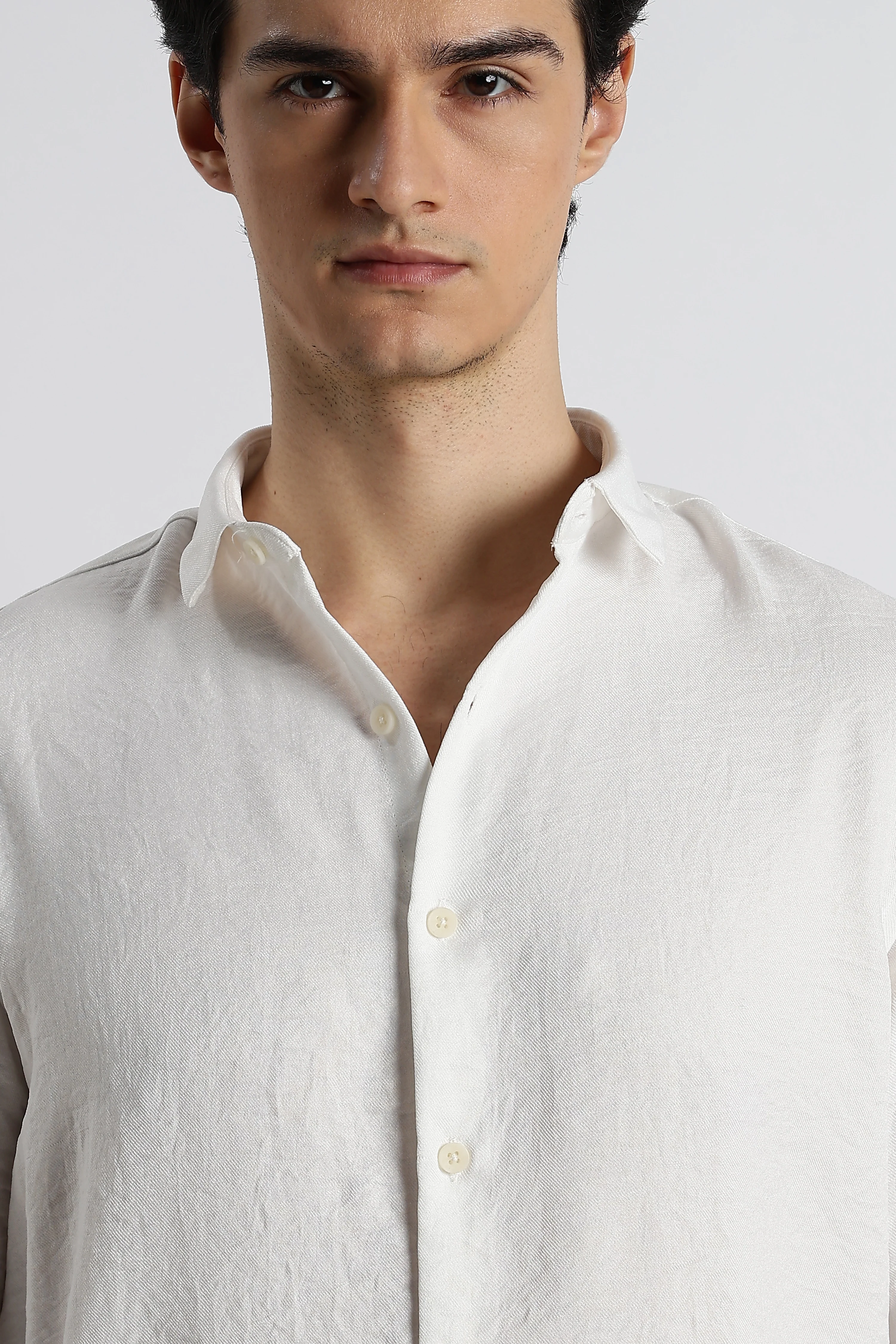 Men Linen-Blend Shirt - Image 10
