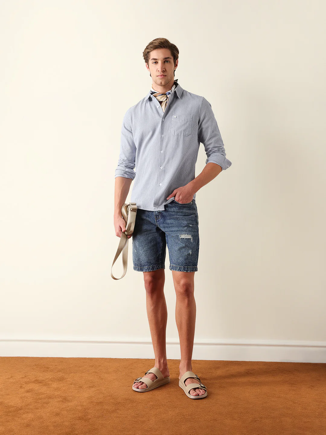 Men Long Sleeves Shirt - Image 2