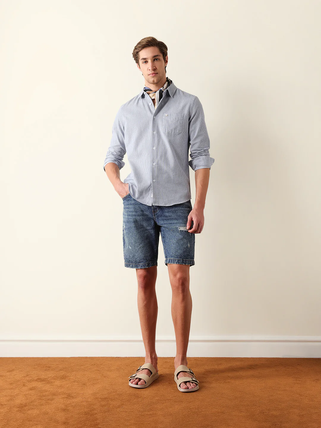 Men Long Sleeves Shirt - Image 8