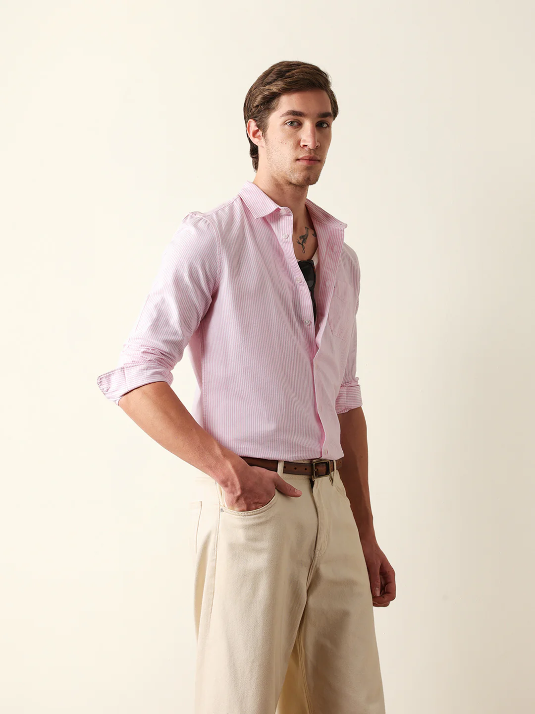 Men Long Sleeves Shirt - Image 5