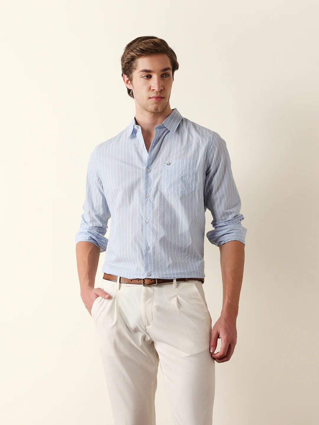 Men Long Sleeves Shirt - Image 3