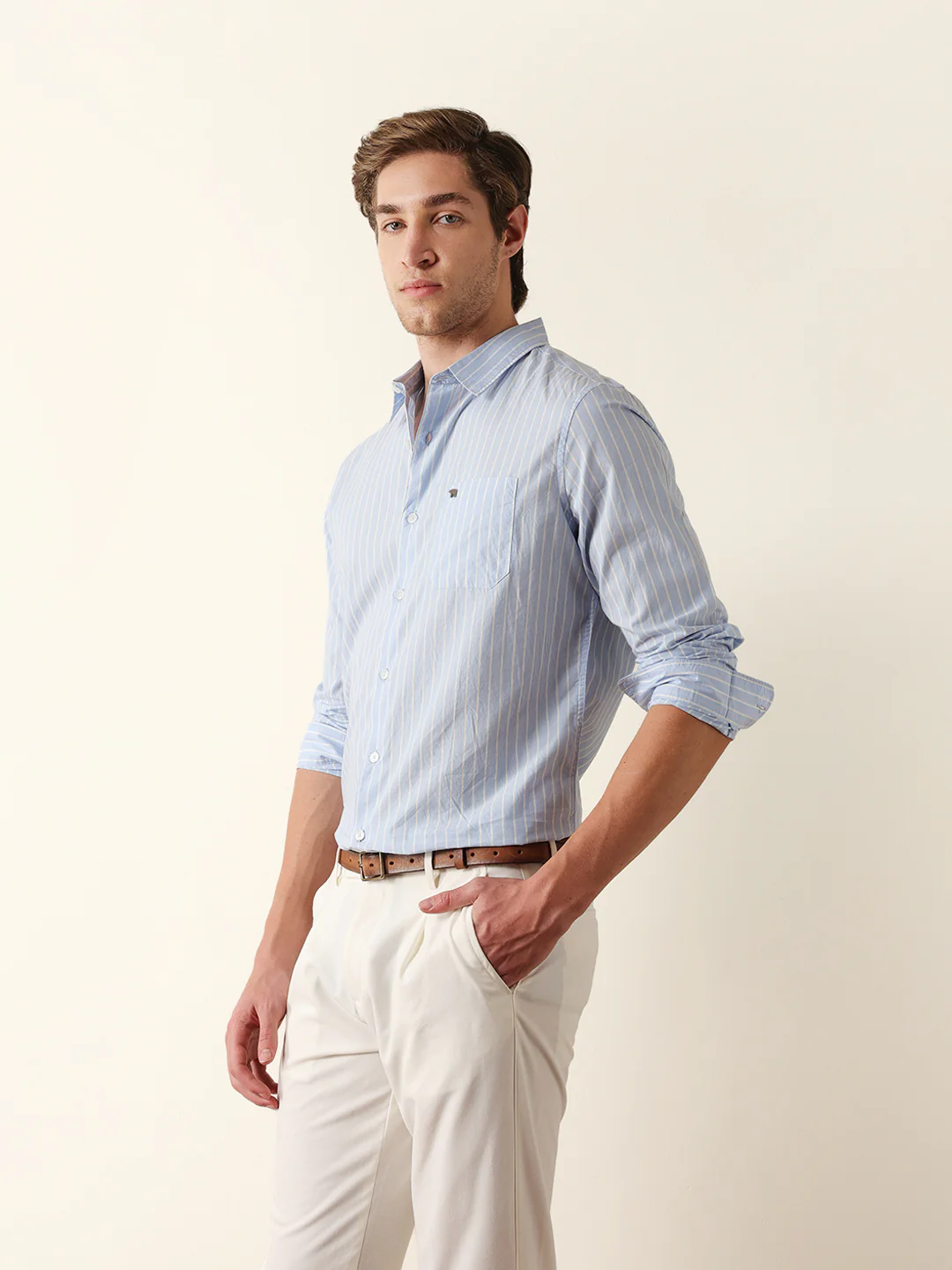 Men Long Sleeves Shirt - Image 4