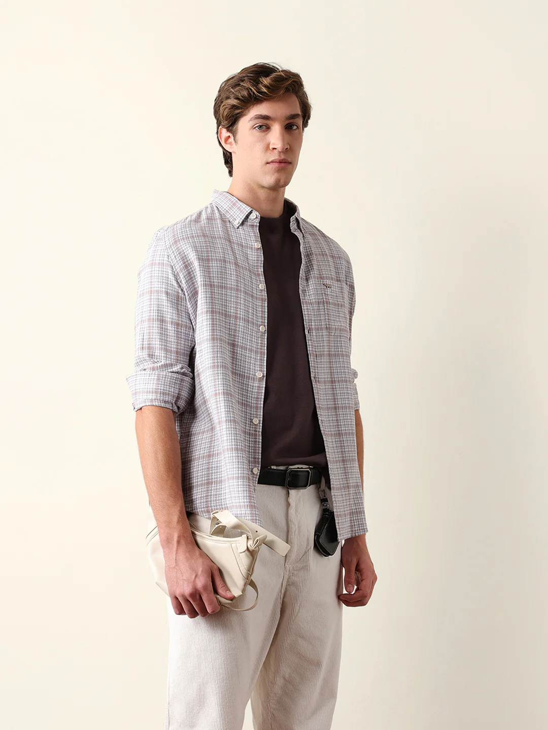 Men Long Sleeves Shirt - Image 3