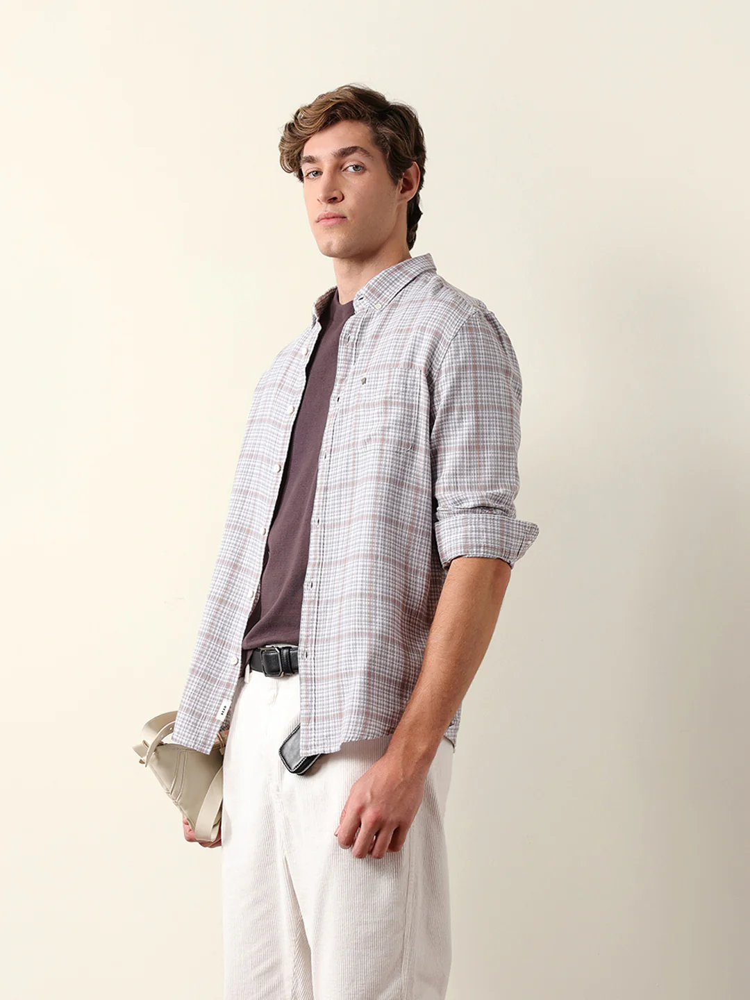 Men Long Sleeves Shirt - Image 4
