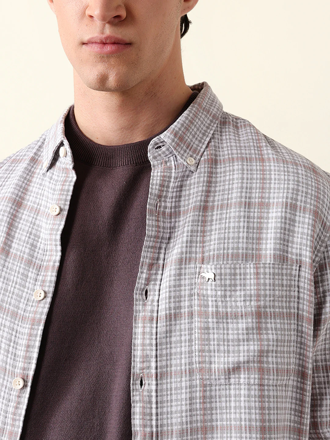 Men Long Sleeves Shirt - Image 5