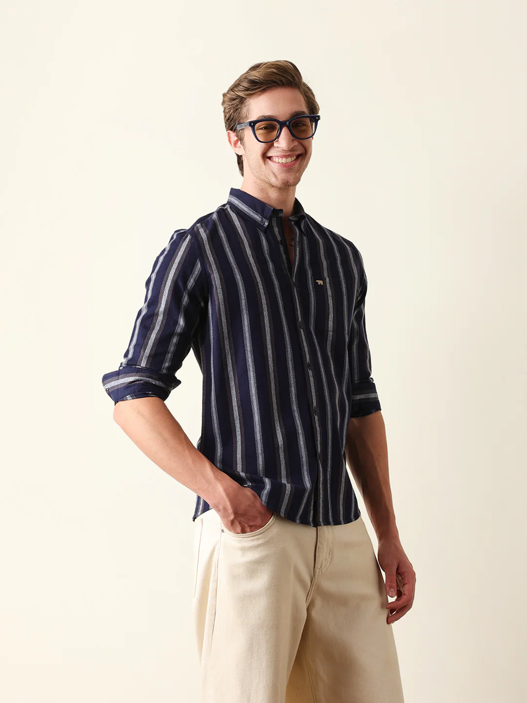 Men Long Sleeves Shirt - Image 4