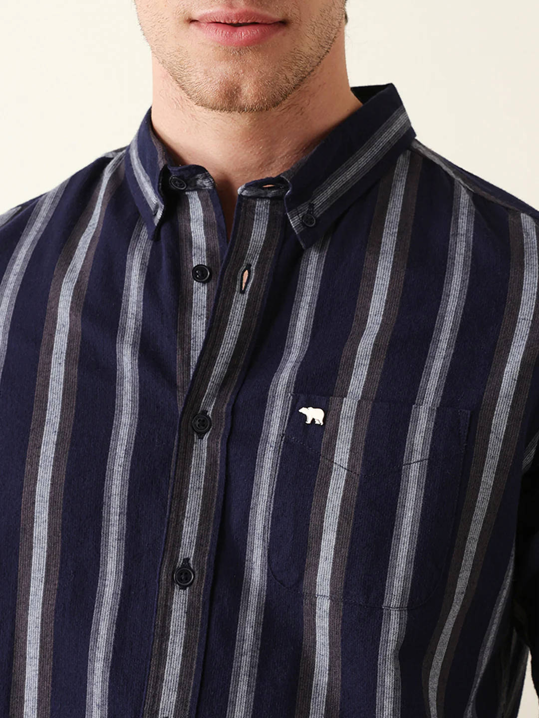 Men Long Sleeves Shirt - Image 5