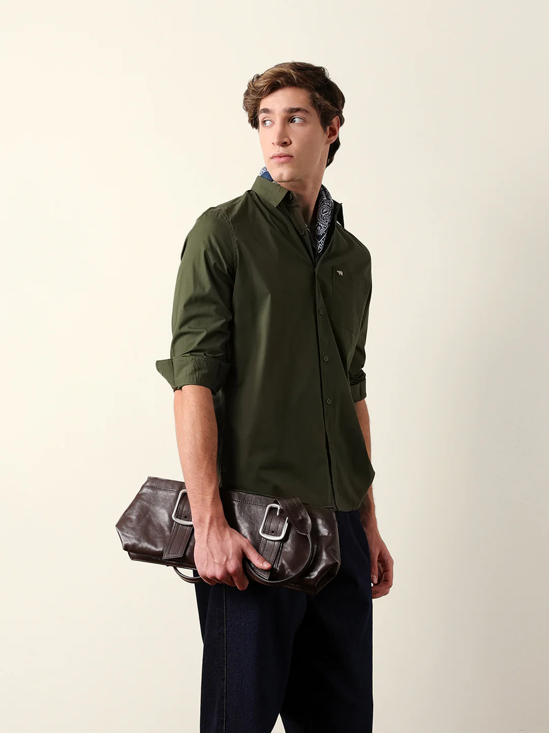 Men Long Sleeves Shirt - Image 5