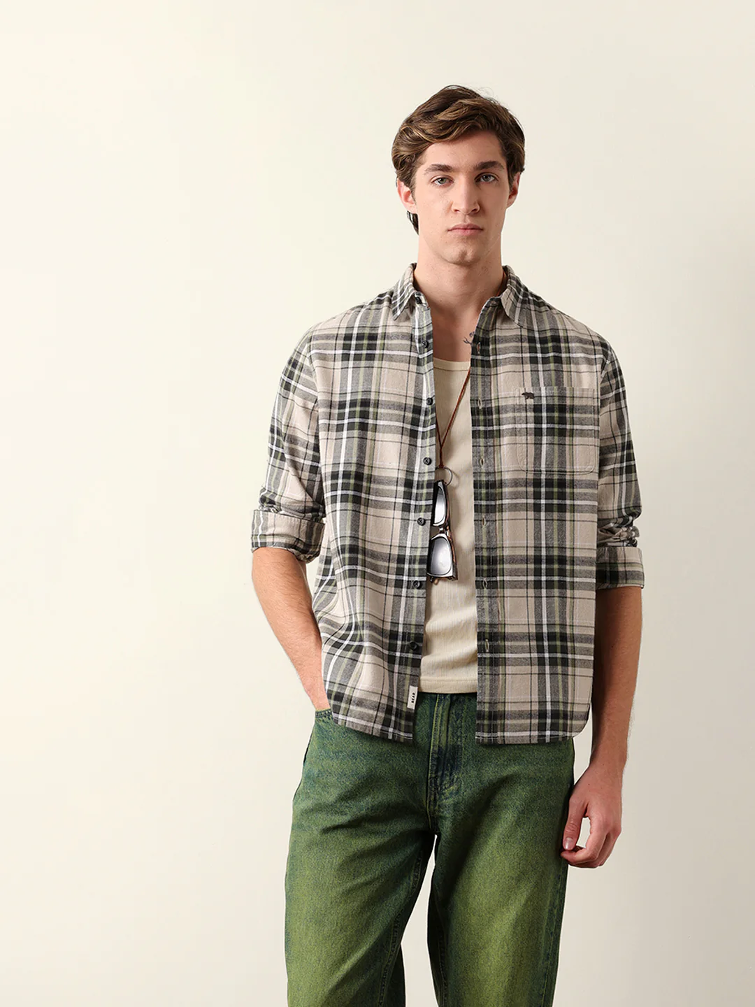 Men Long Sleeves Shirt - Image 3