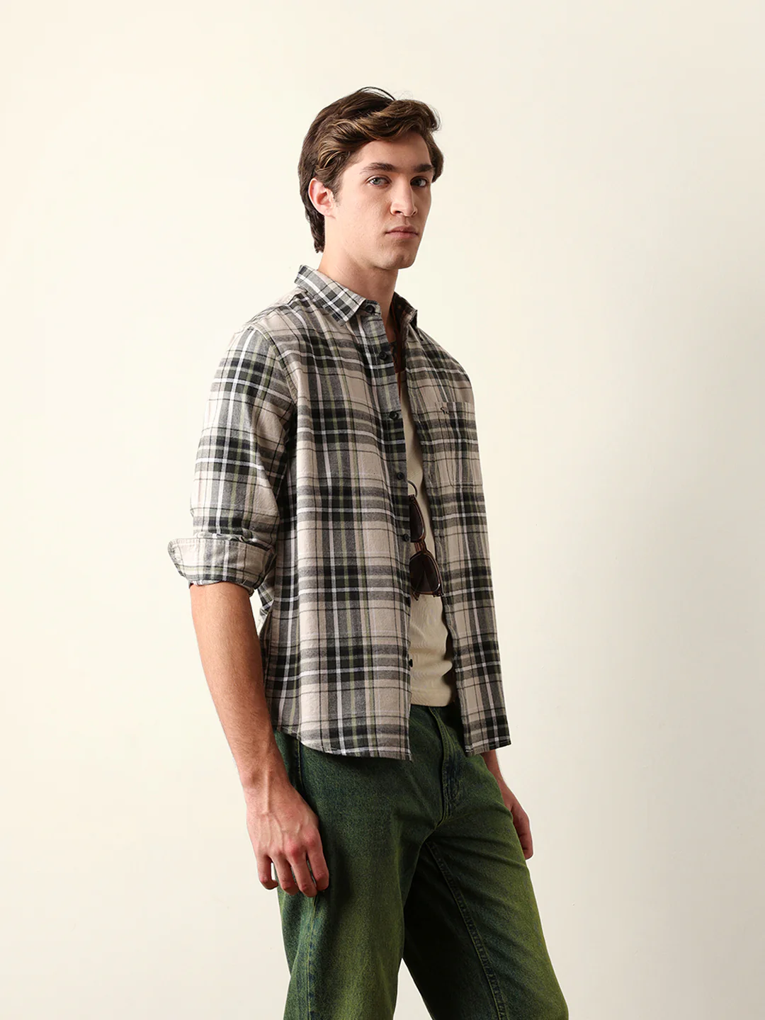 Men Long Sleeves Shirt - Image 4