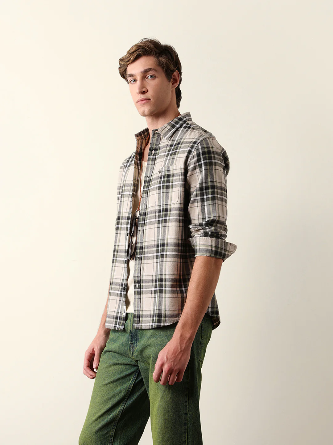 Men Long Sleeves Shirt - Image 5