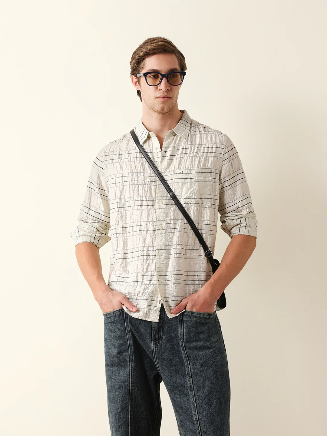 Men Long Sleeves Shirt - Image 2