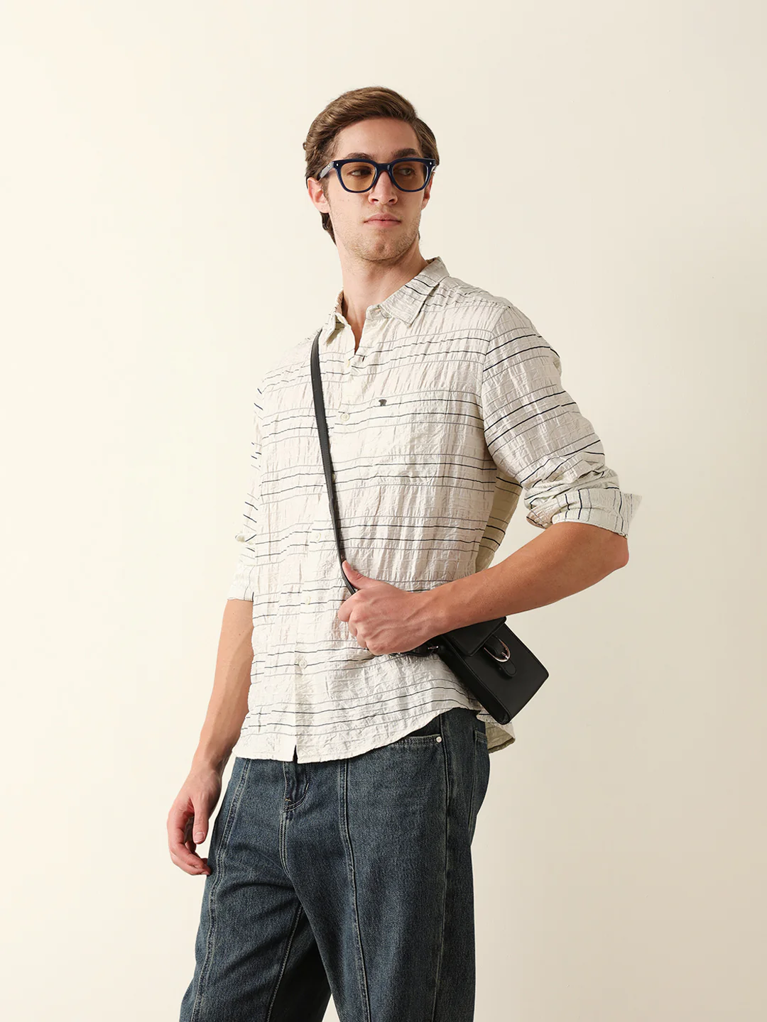 Men Long Sleeves Shirt - Image 3