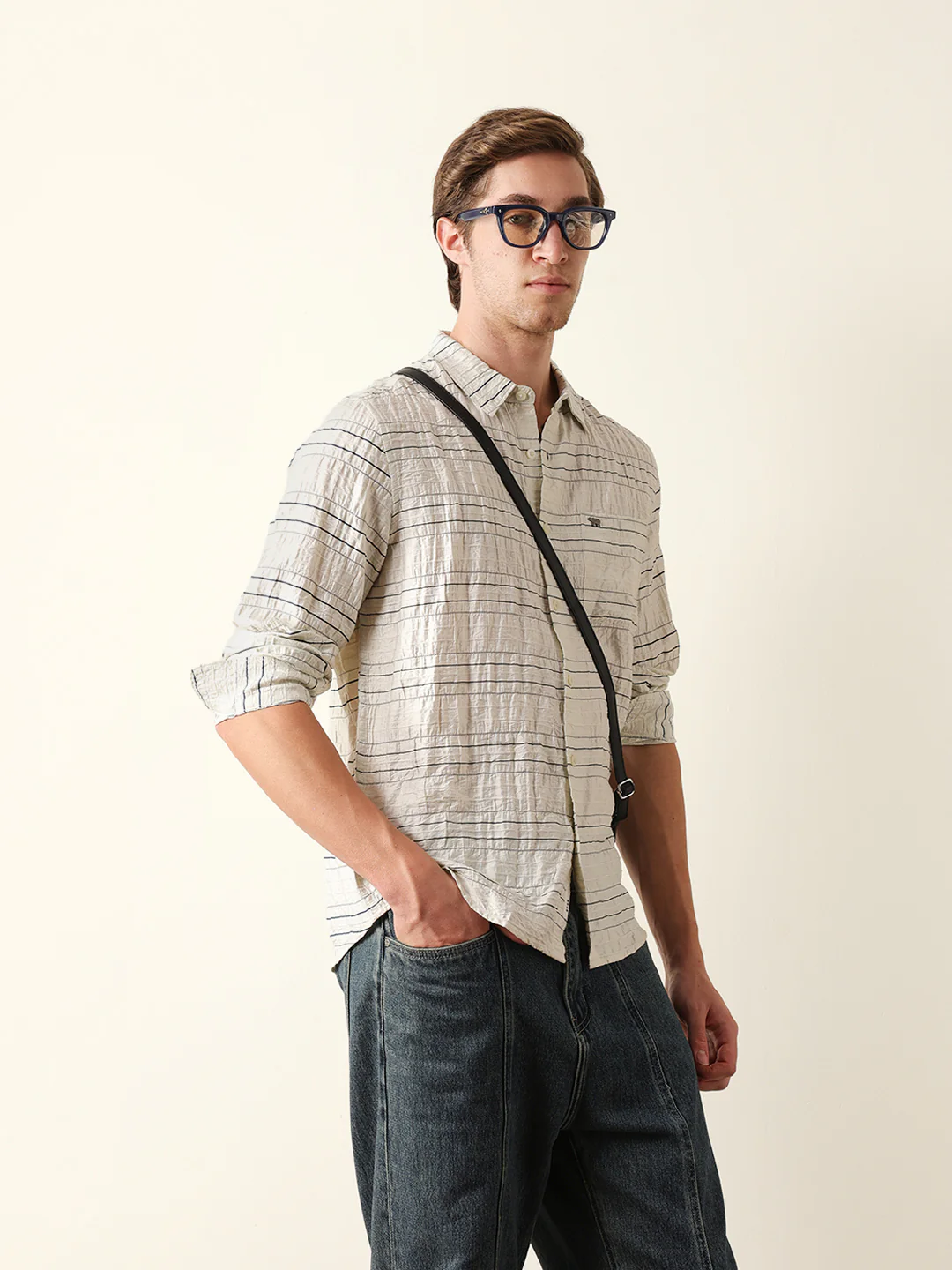 Men Long Sleeves Shirt - Image 4