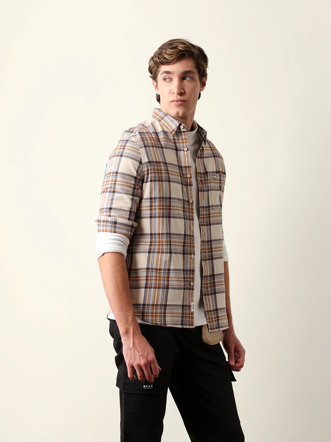 Men Long Sleeves Shirt - Image 4