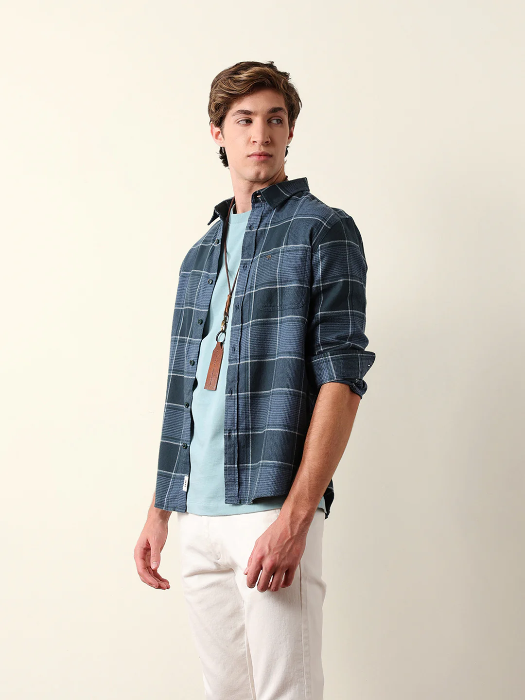 Men Long Sleeves Shirt - Image 4