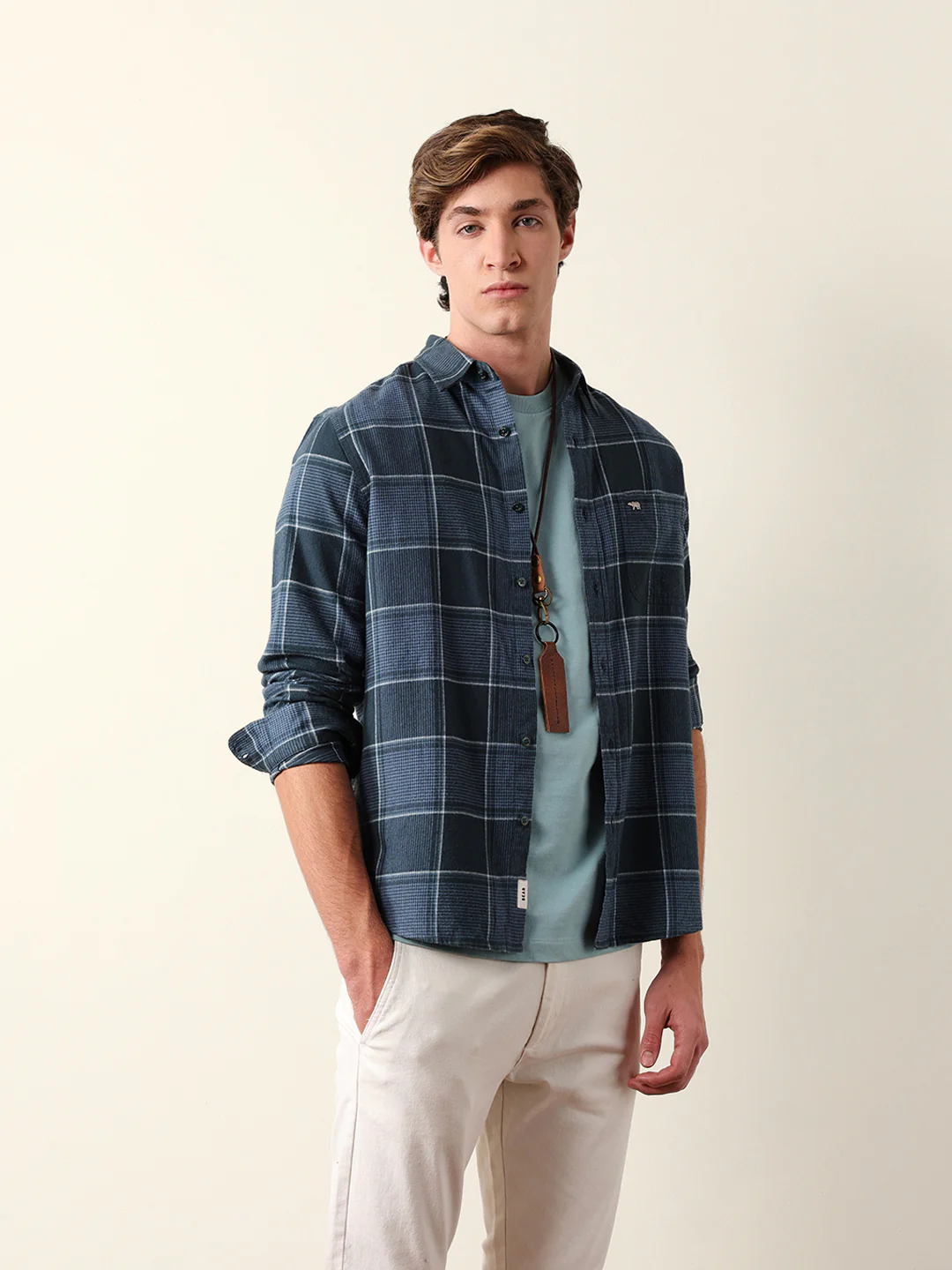 Men Long Sleeves Shirt - Image 5