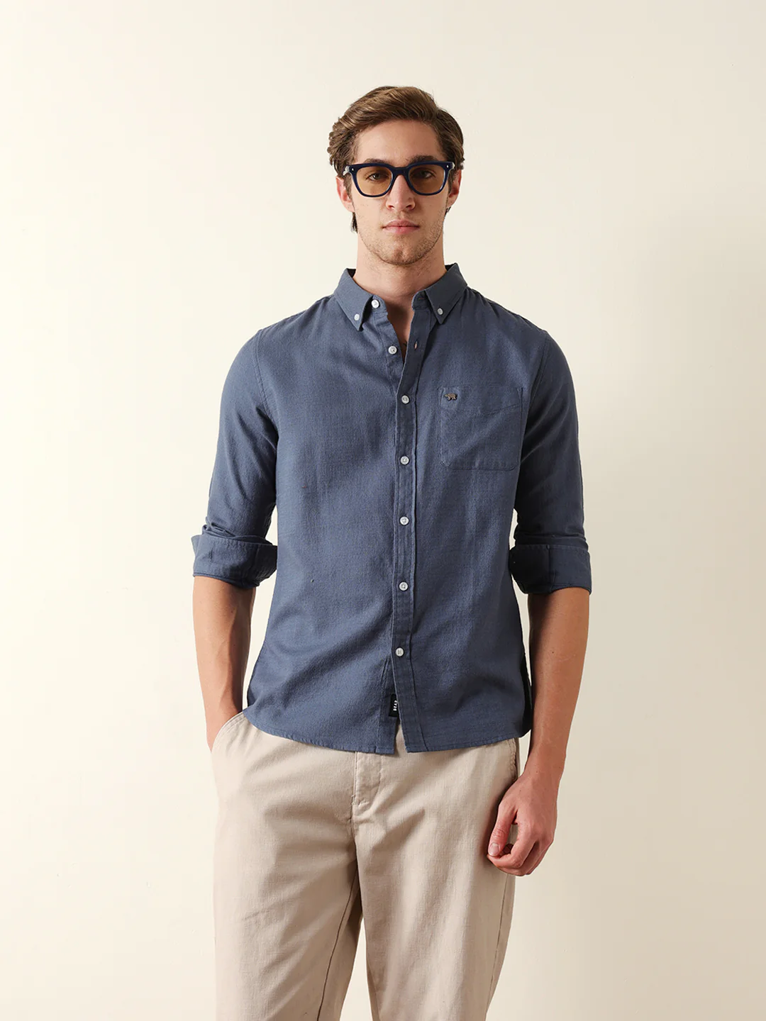 Men Long Sleeves Shirt - Image 3