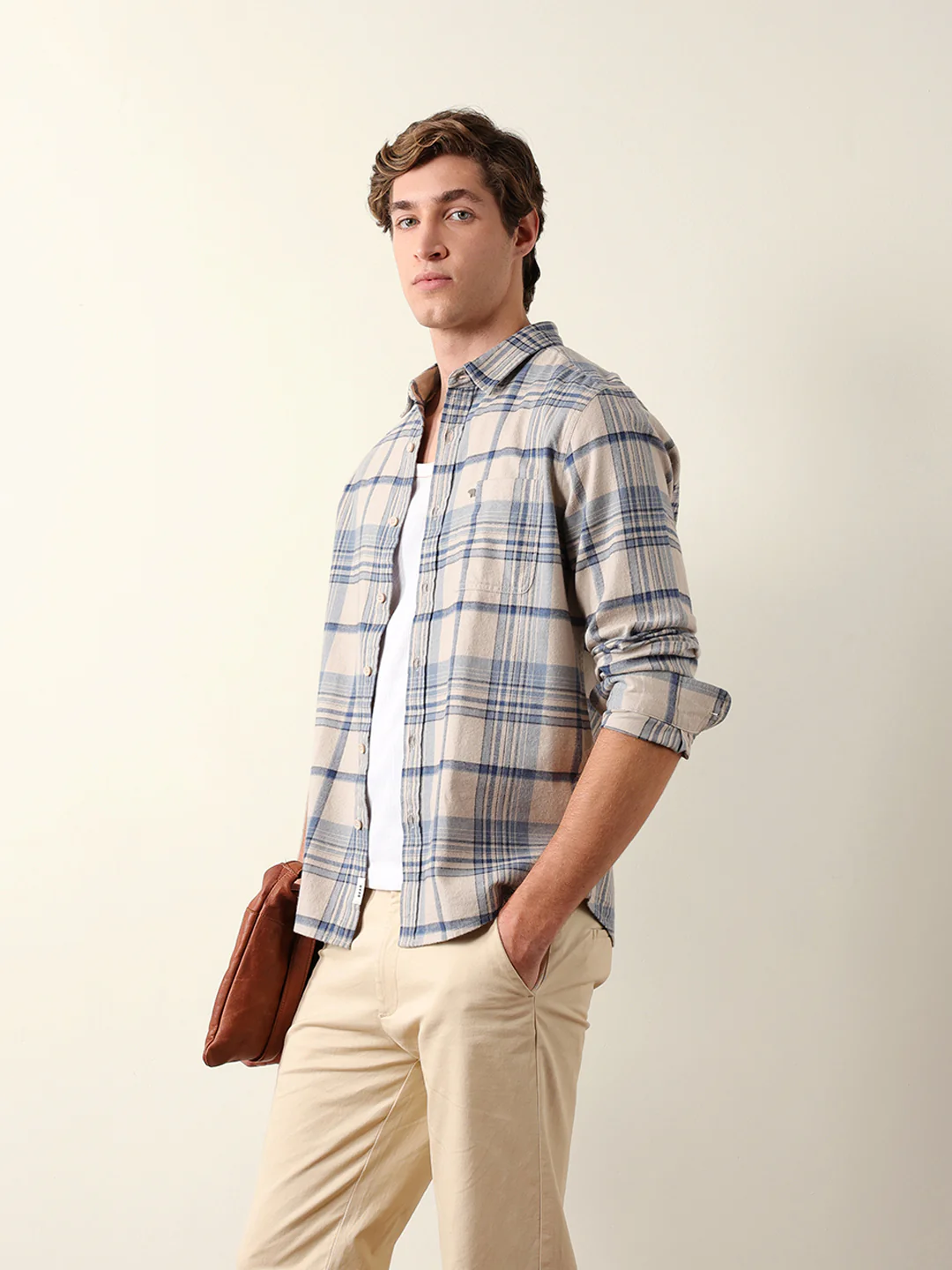 Men Long Sleeves Shirt - Image 4